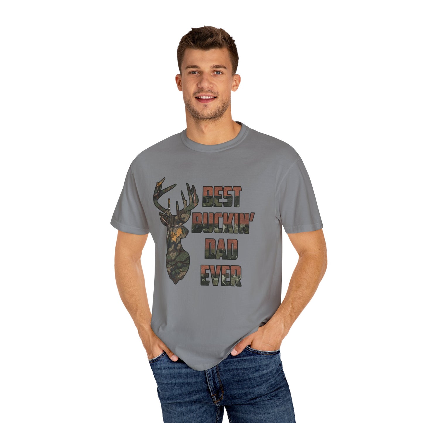 Best Buckin' Dad - Softstyle T-Shirt