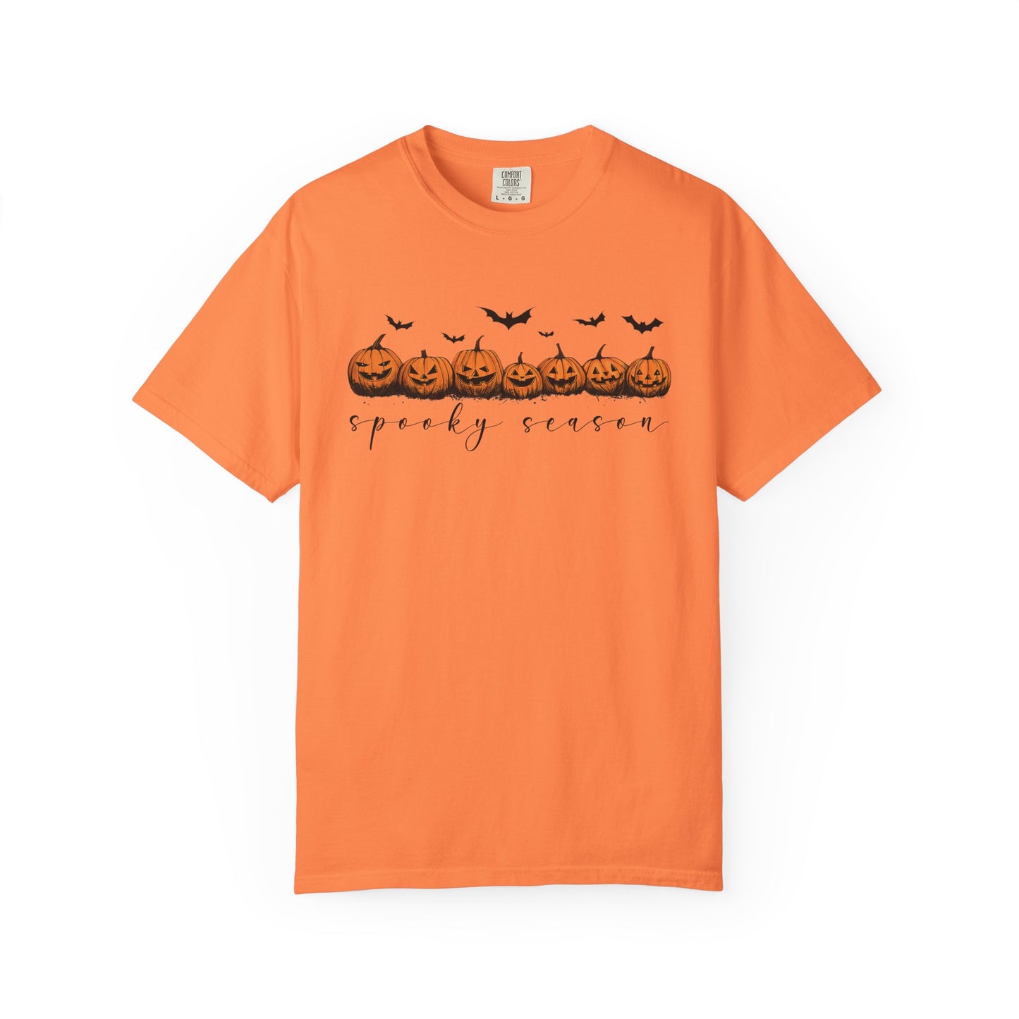 Halloween Pumpkin T-shirt, Spooky Season Tee, Unisex Shirt for Fall, Halloween Party Outfit, Autumn Fashion, Trick or Treat Top