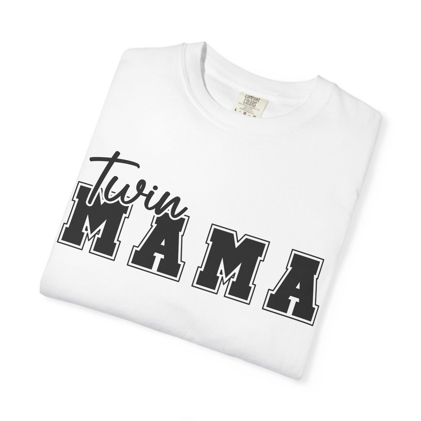Twin Mama T-Shirt, Gift for Moms, Mother's Day Tee, Casual Wear, Birthday Present, Family Reunion Shirt