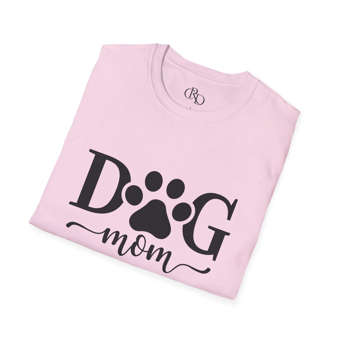 Dog Mom Softstyle T-Shirt - Perfect for Pet Lovers