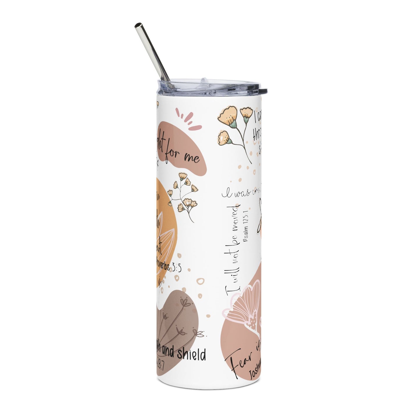 Inspirational Stainless Steel Tumbler, 20oz - Motivational Drinkware for Home, Office, Travel, Gifts