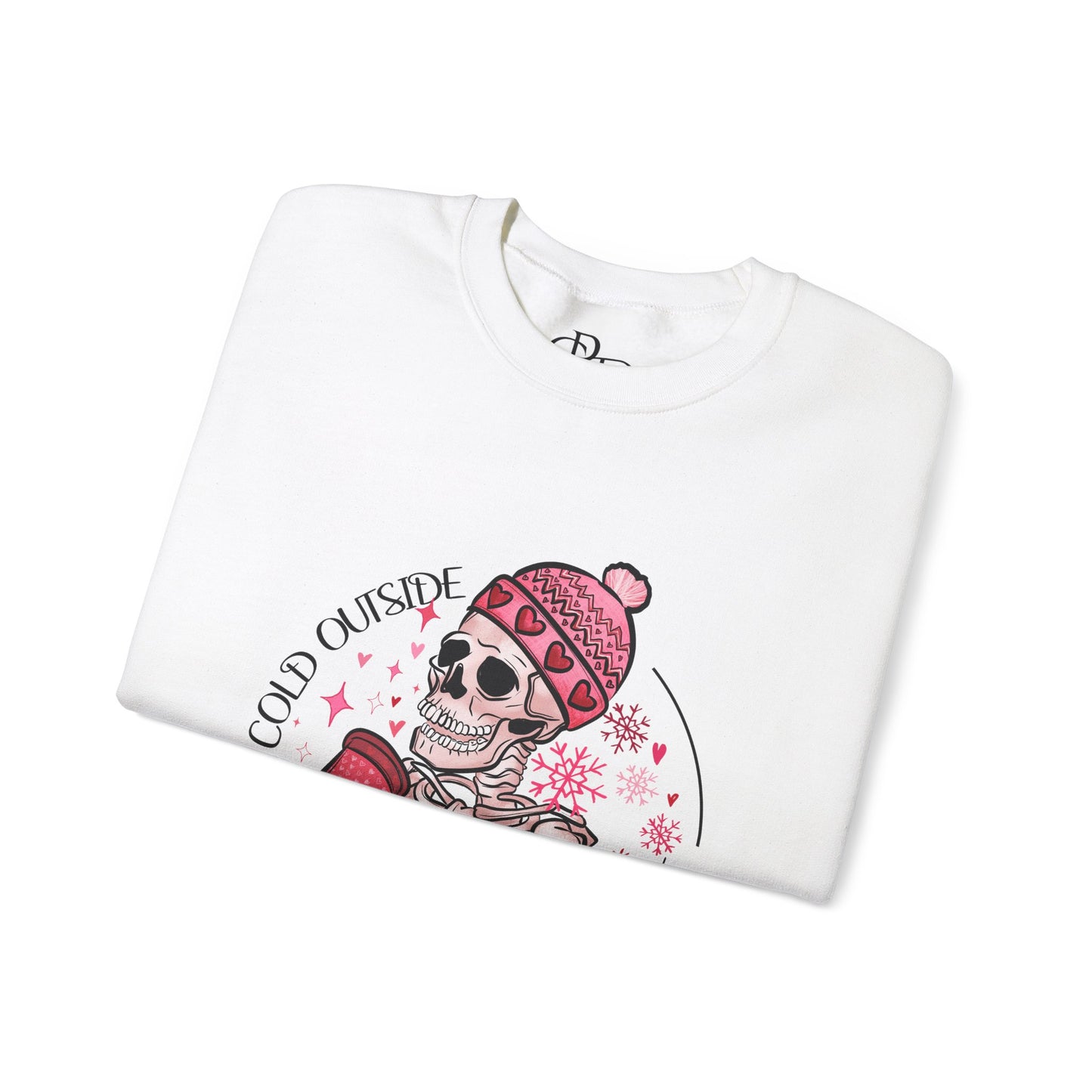 It's cold outside like my heart - Heavy Blend™ Crewneck Sweatshirt