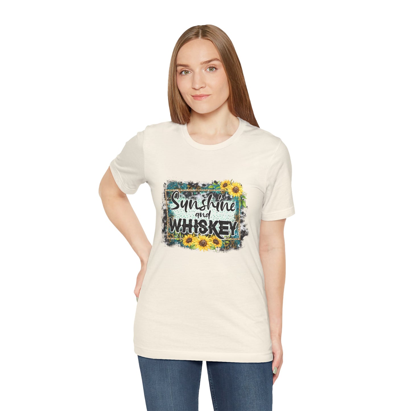 Sunshine and Whiskey - Jersey Short Sleeve T-Shirt