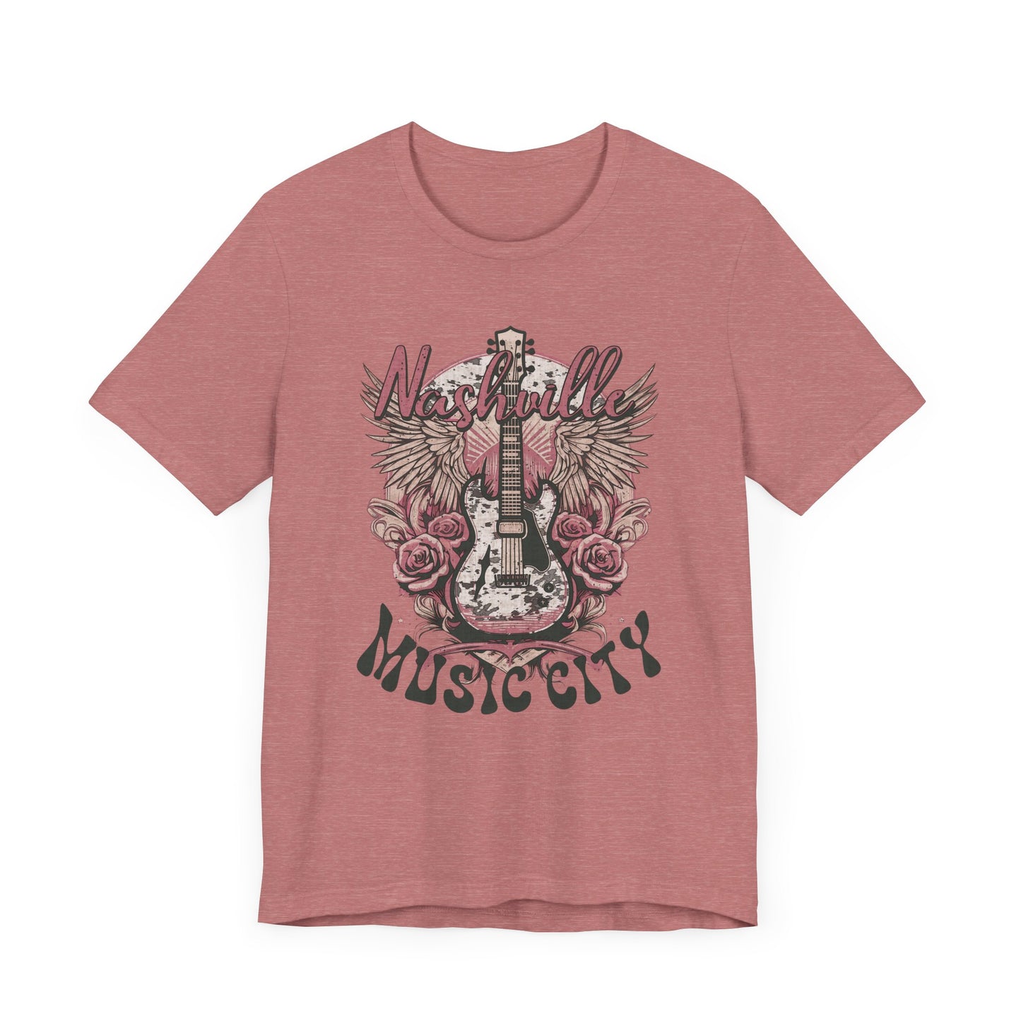 Nashville Music City - Jersey Short Sleeve T-Shirt