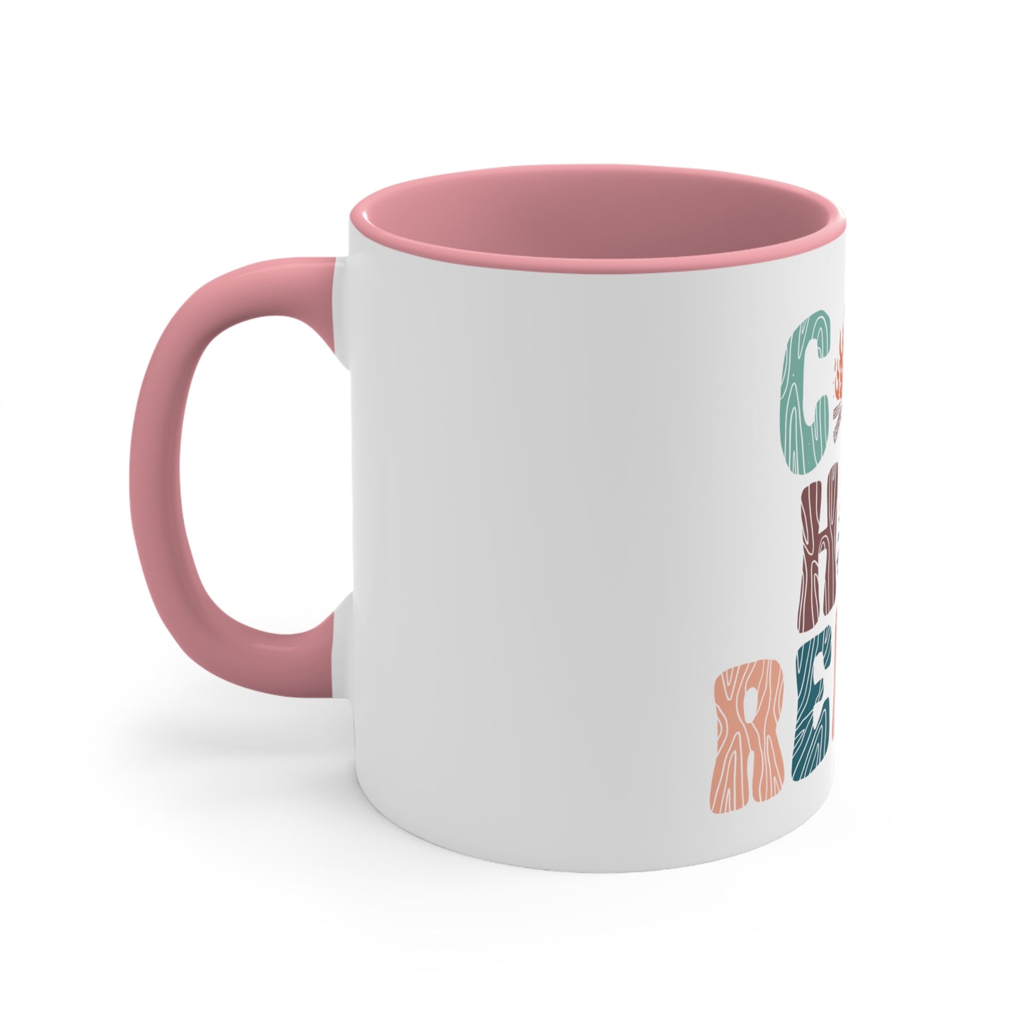 Camp Hike Repeat - Accent Coffee Mug, 11oz