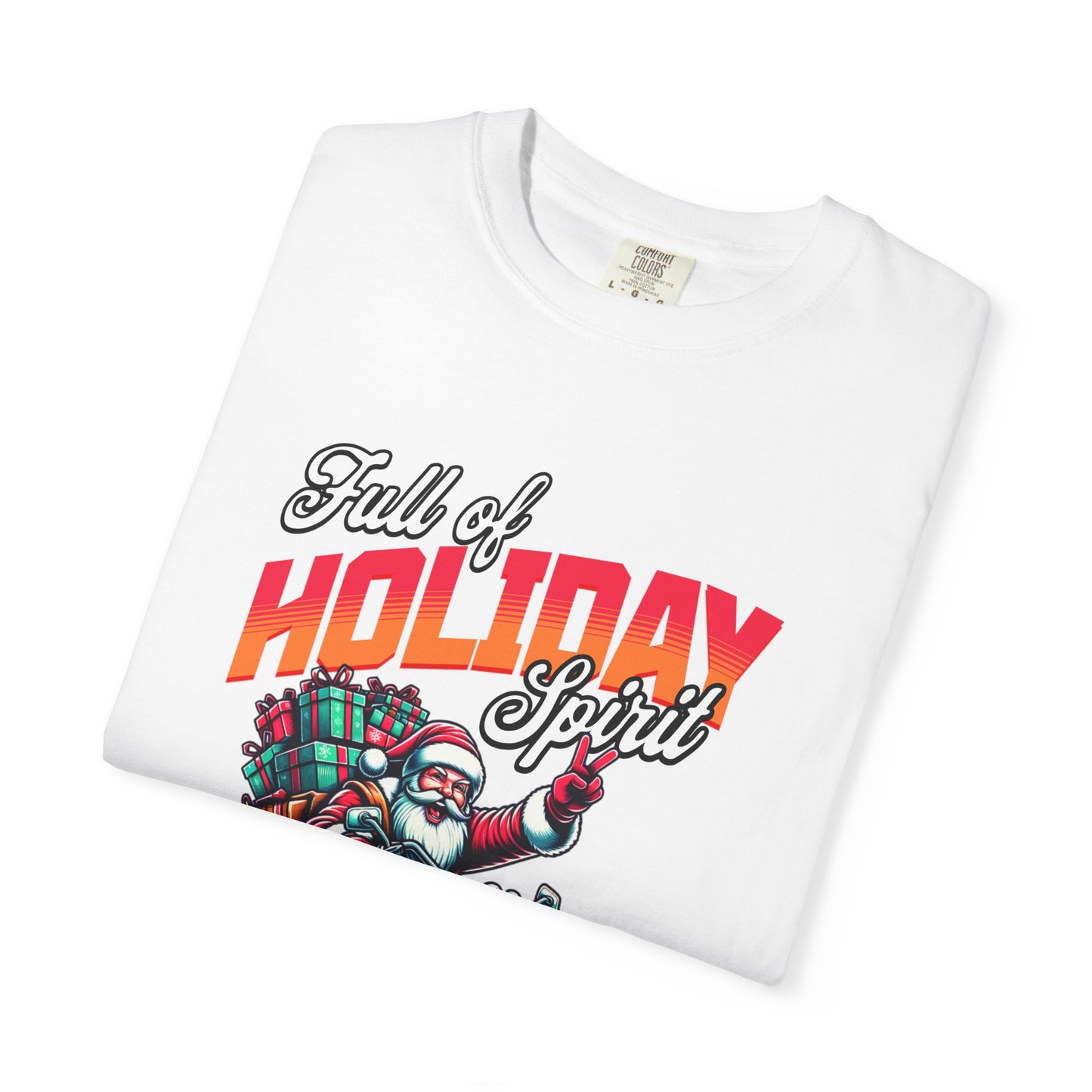 Santa Motorcycle T-Shirt