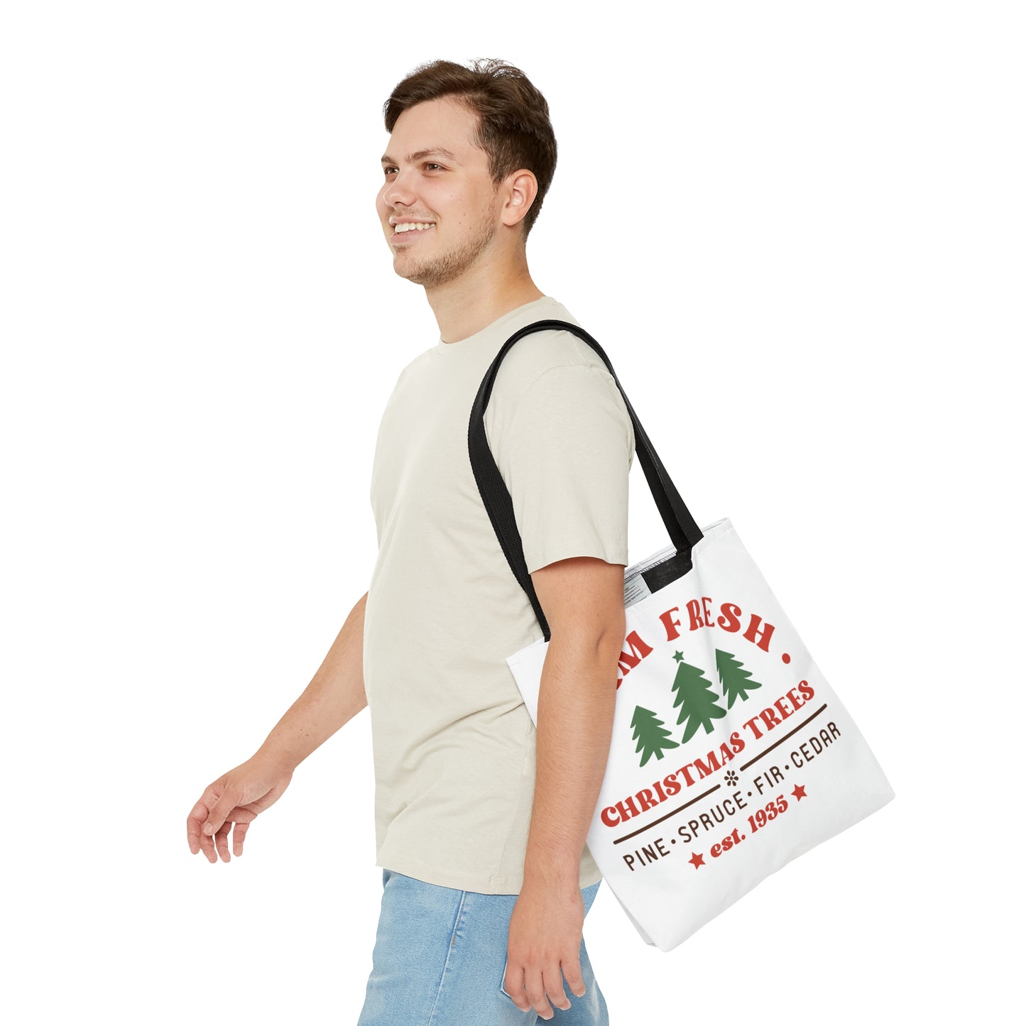 Farm Fresh Christmas Trees - Tote Bag
