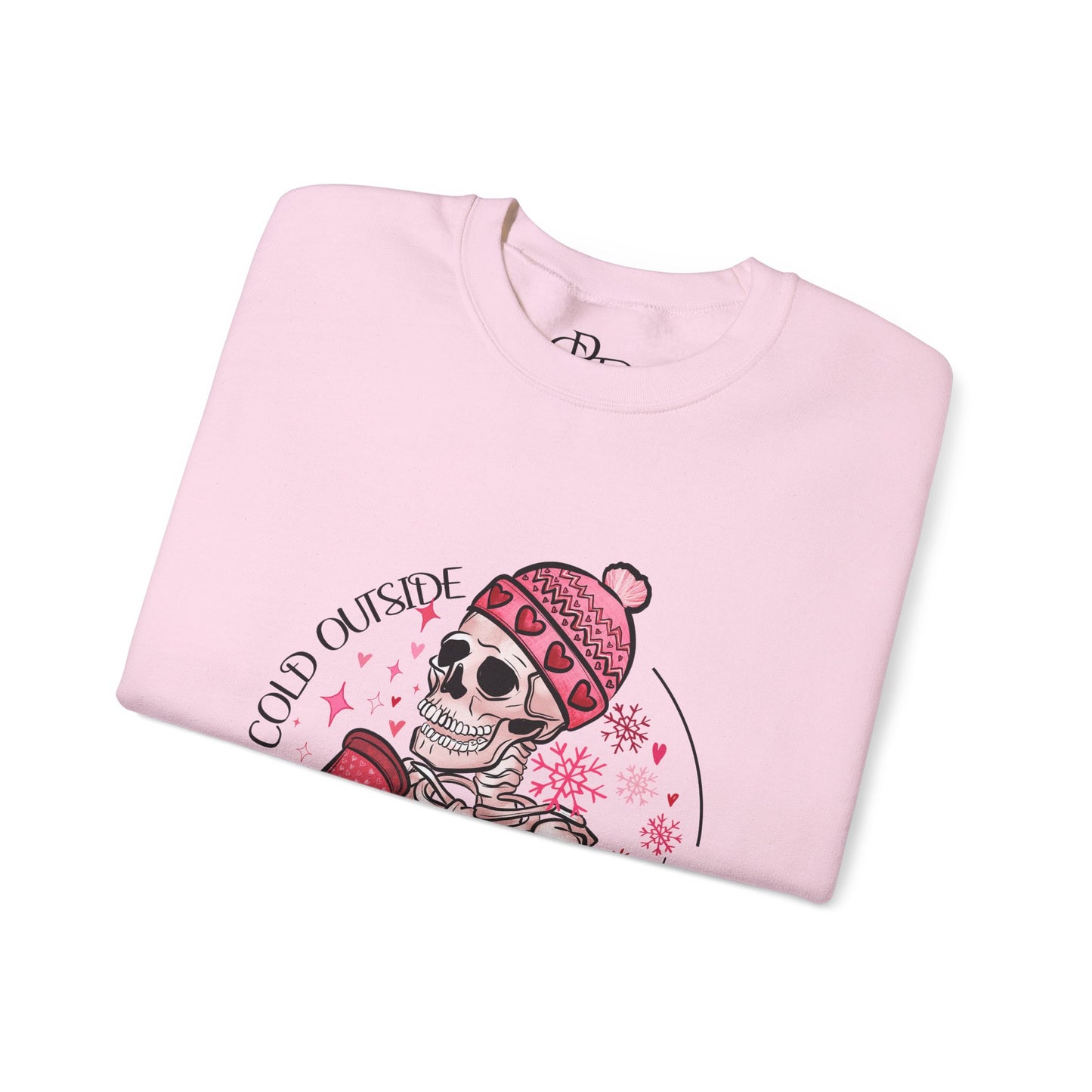 It's cold outside like my heart - Heavy Blend™ Crewneck Sweatshirt