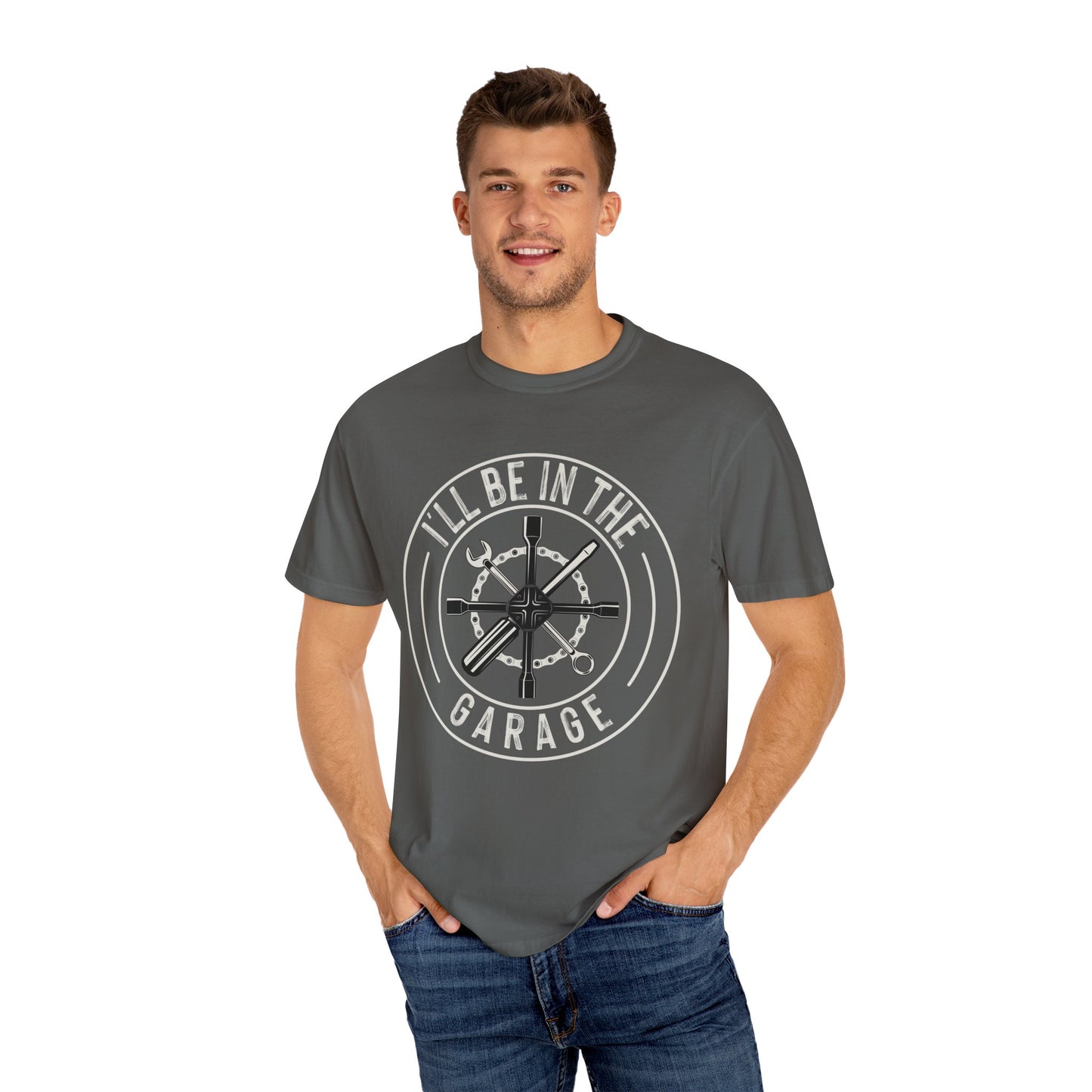 I'll be in the garage - Softstyle T-Shirt