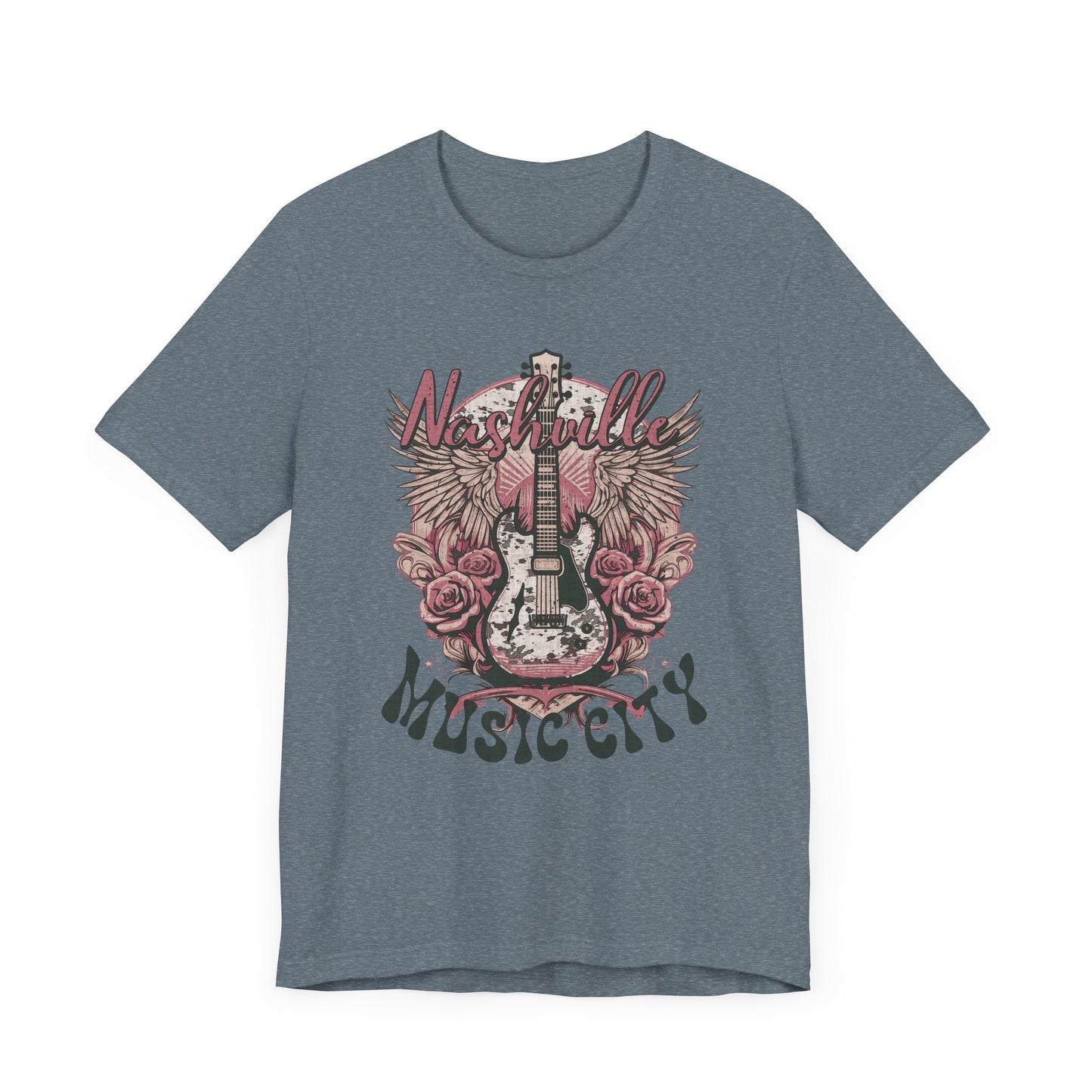 Nashville Music City - Jersey Short Sleeve T-Shirt