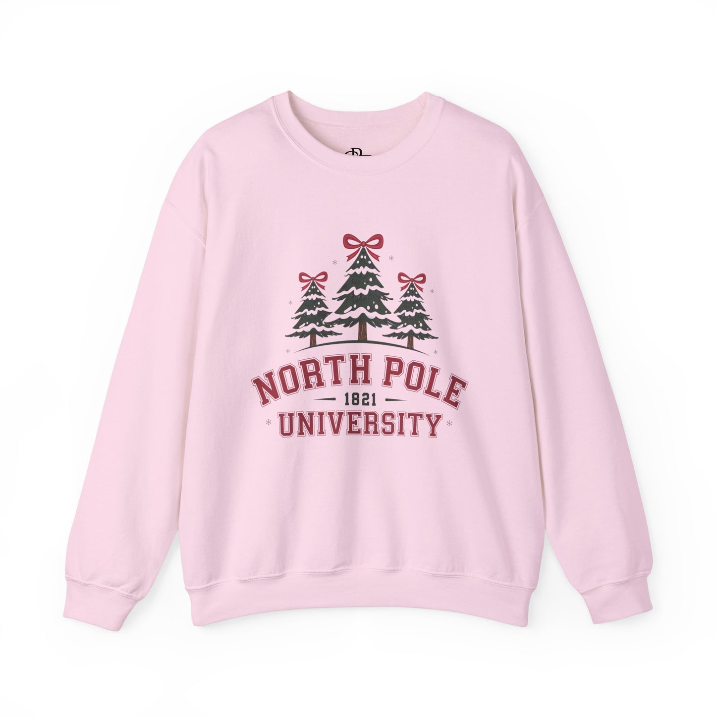 North Pole University Holiday Sweatshirt - Heavy Blend™ Crewneck