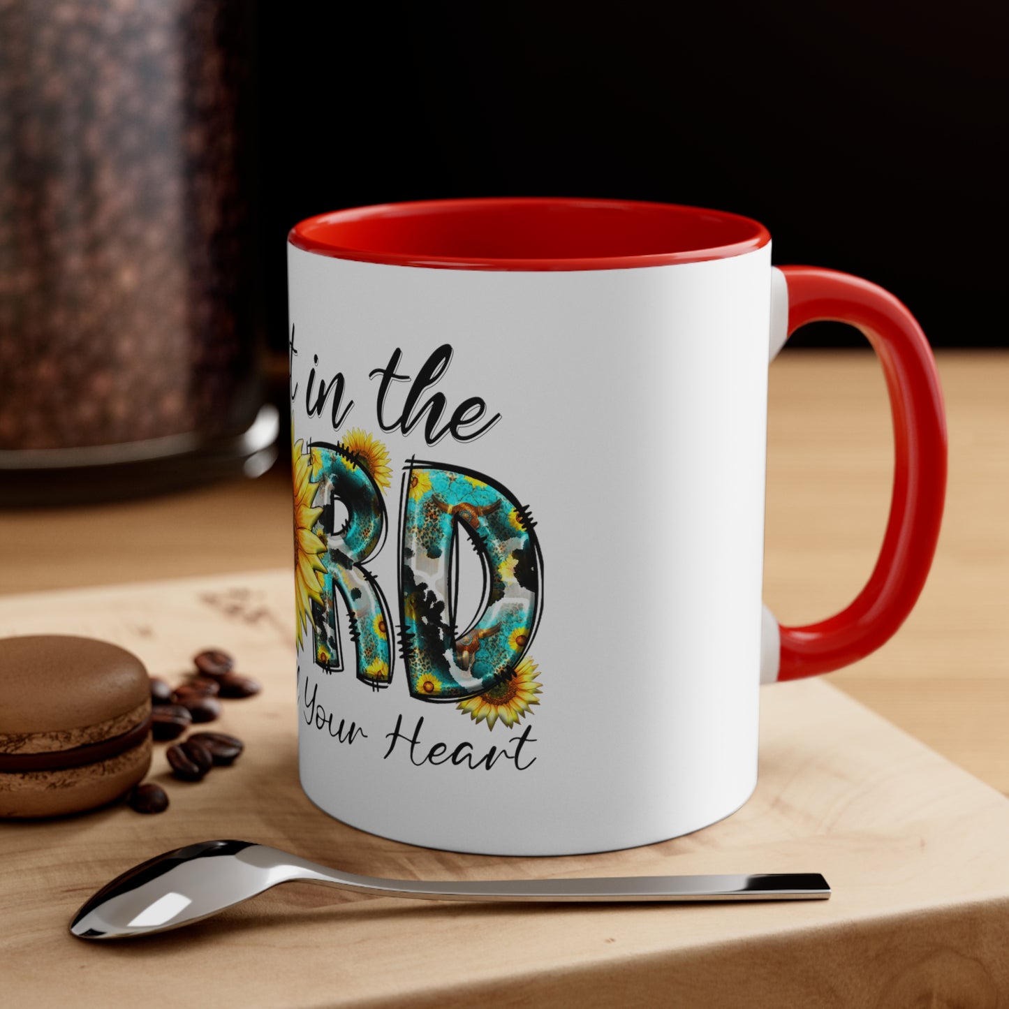 Trust in the Lord - Accent Coffee Mug, 11oz