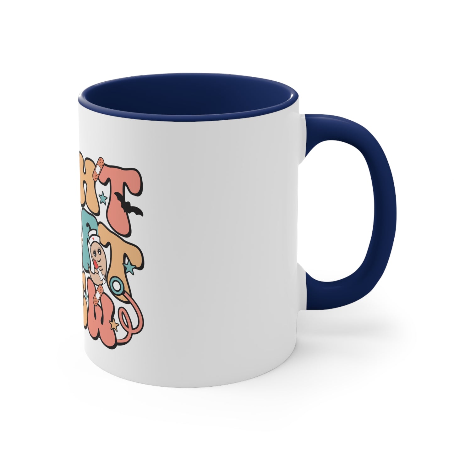 Night Shift Crew - Accent Coffee Mug, 11oz