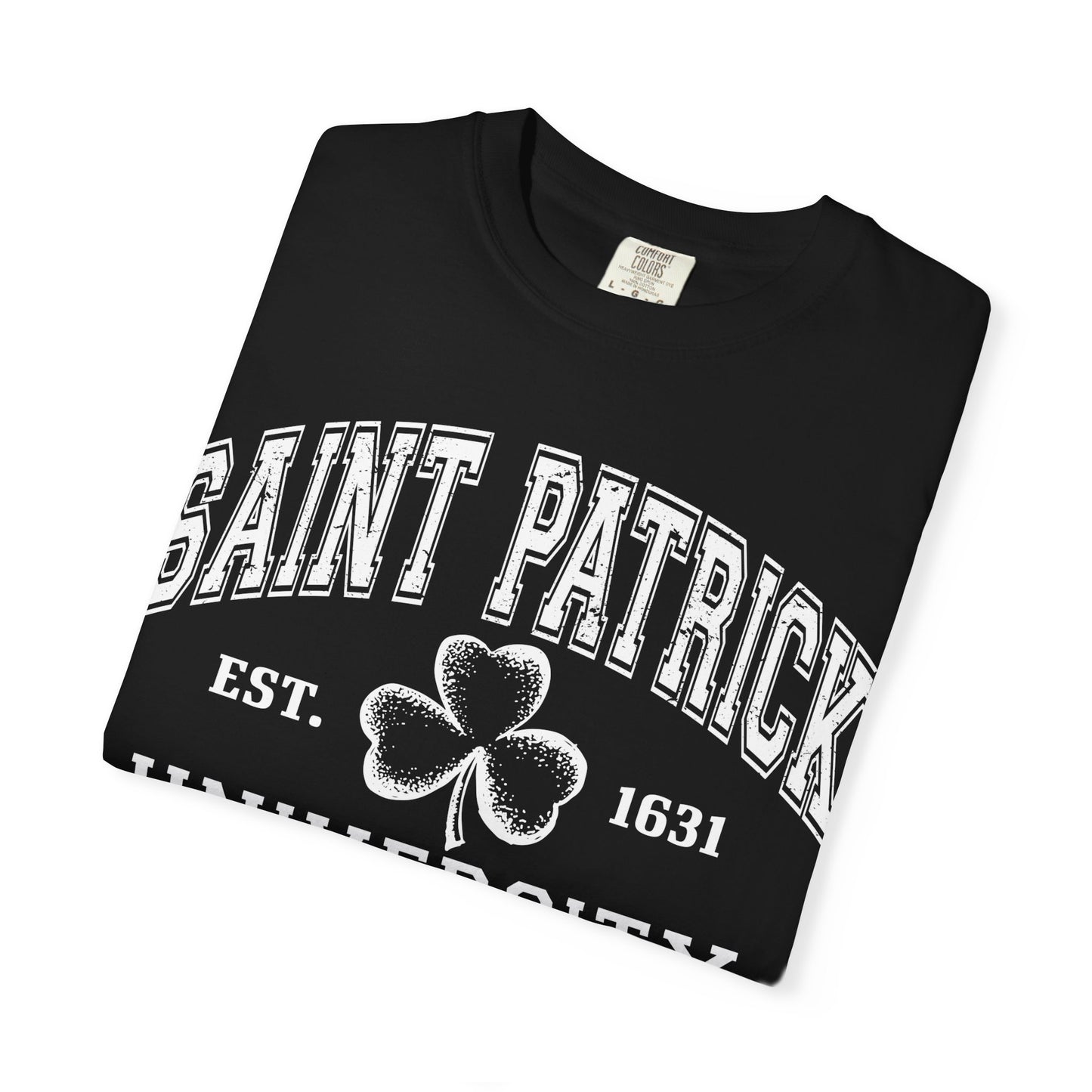 Saint Patrick's University Unisex Short Sleeve Tee - Perfect for Celebrating St. Patrick's Day!