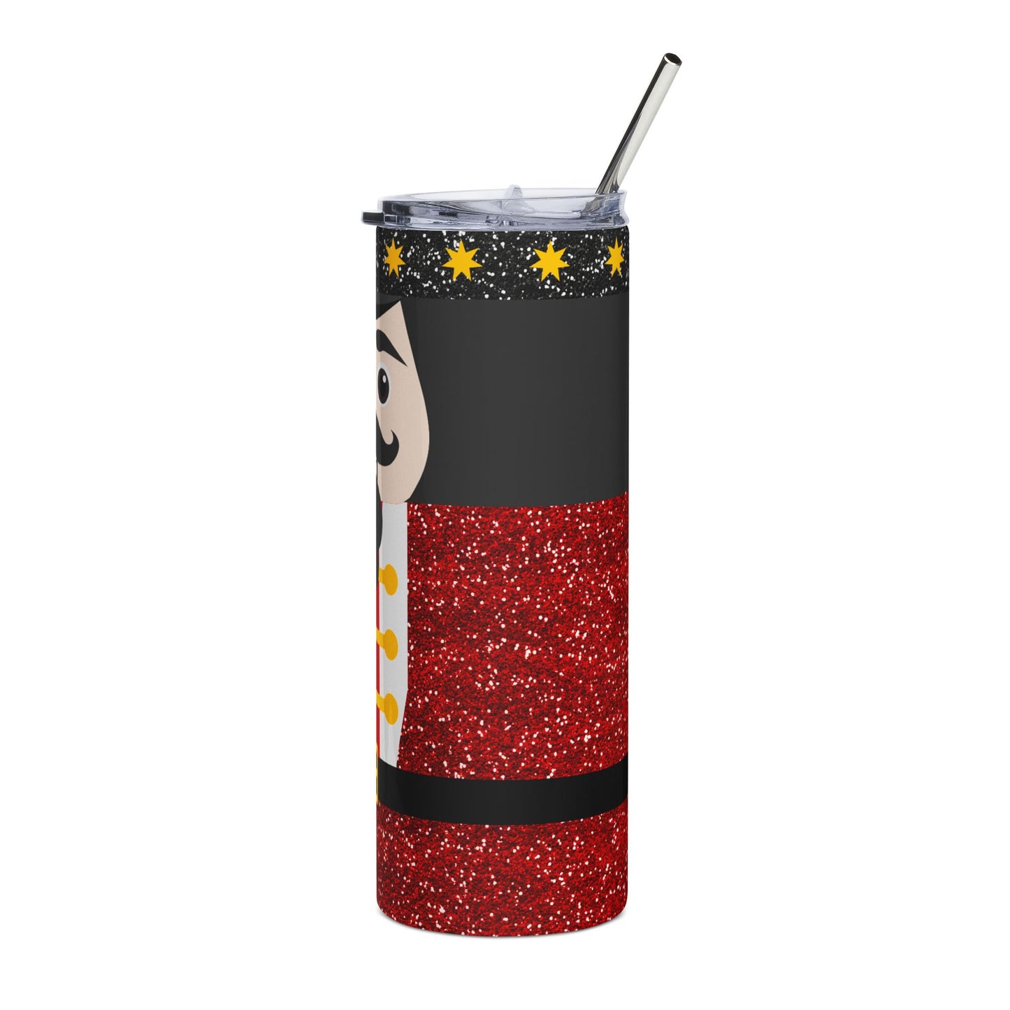 Nutcracker Stainless Steel Tumbler | Festive Drinkware, Holiday Gifts, Christmas Parties, Creative Gift Ideas, Eco-Friendly Tumblers