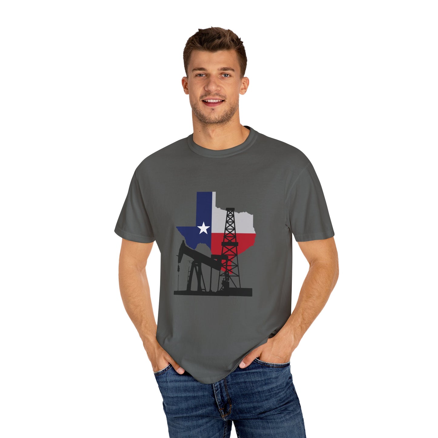 Texas Oilfield - Softstyle T-Shirt