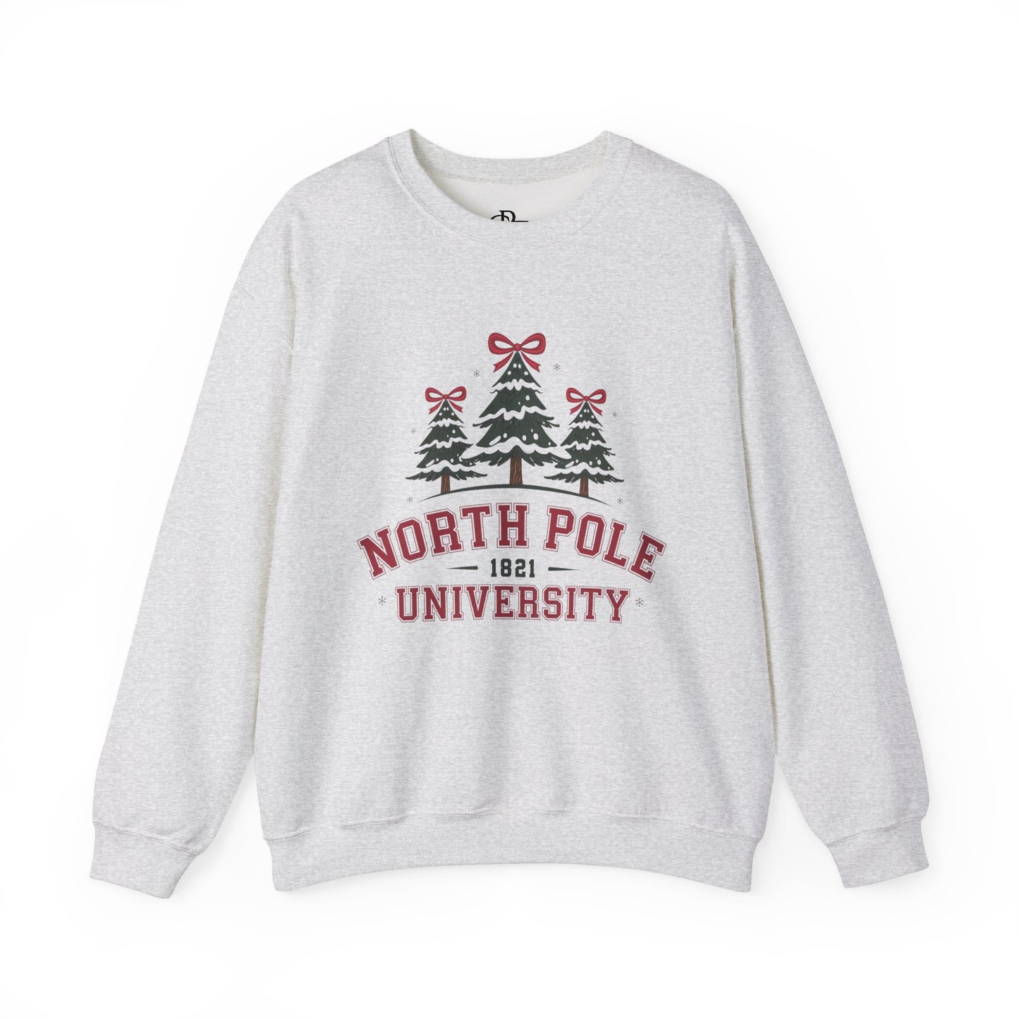 North Pole University Holiday Sweatshirt - Heavy Blend™ Crewneck