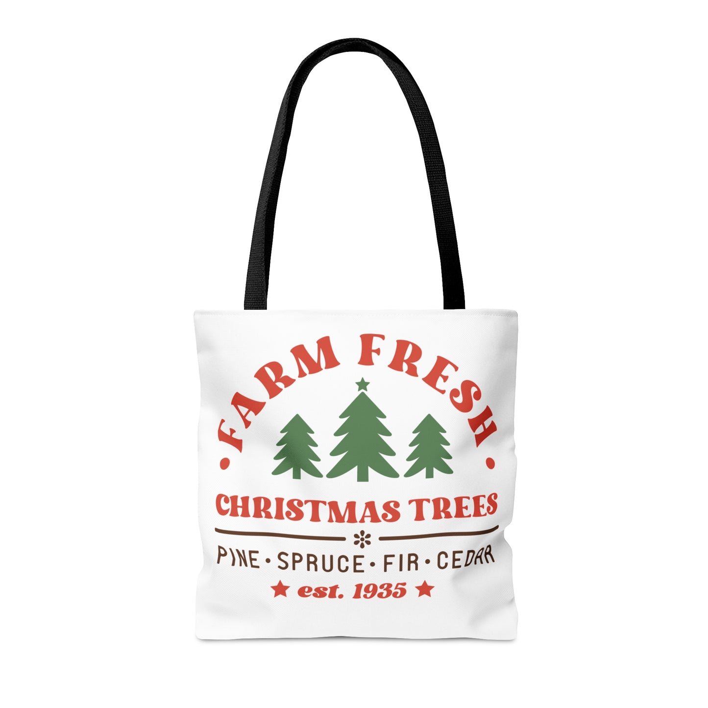 Farm Fresh Christmas Trees - Tote Bag