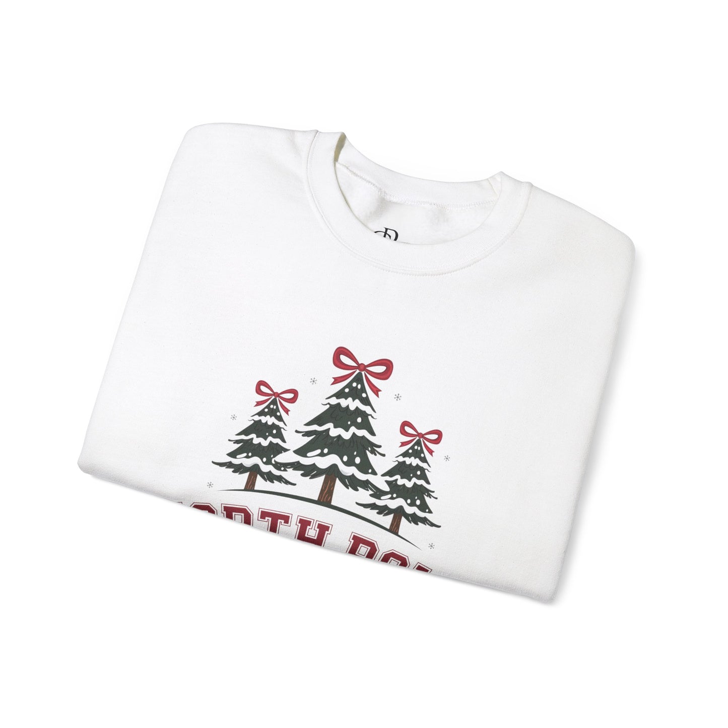 North Pole University Holiday Sweatshirt - Heavy Blend™ Crewneck