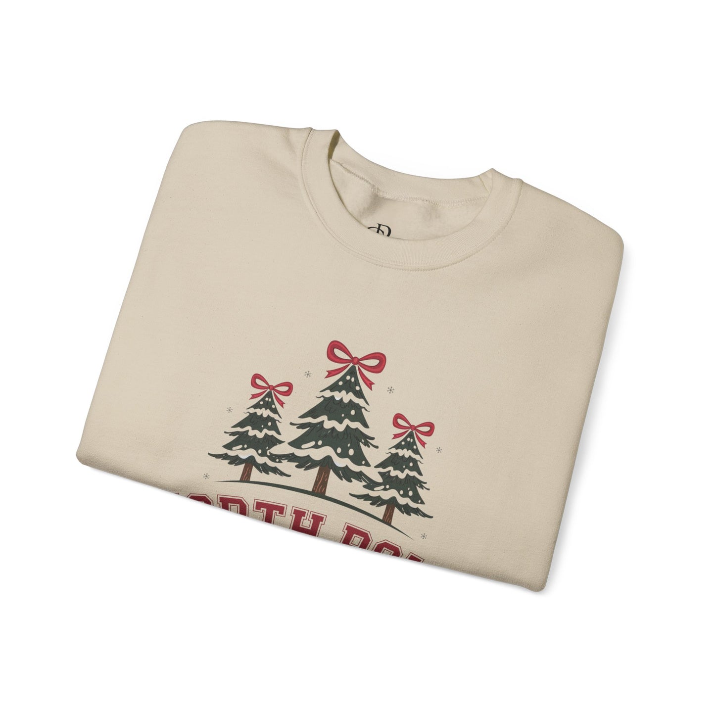 North Pole University Holiday Sweatshirt - Heavy Blend™ Crewneck