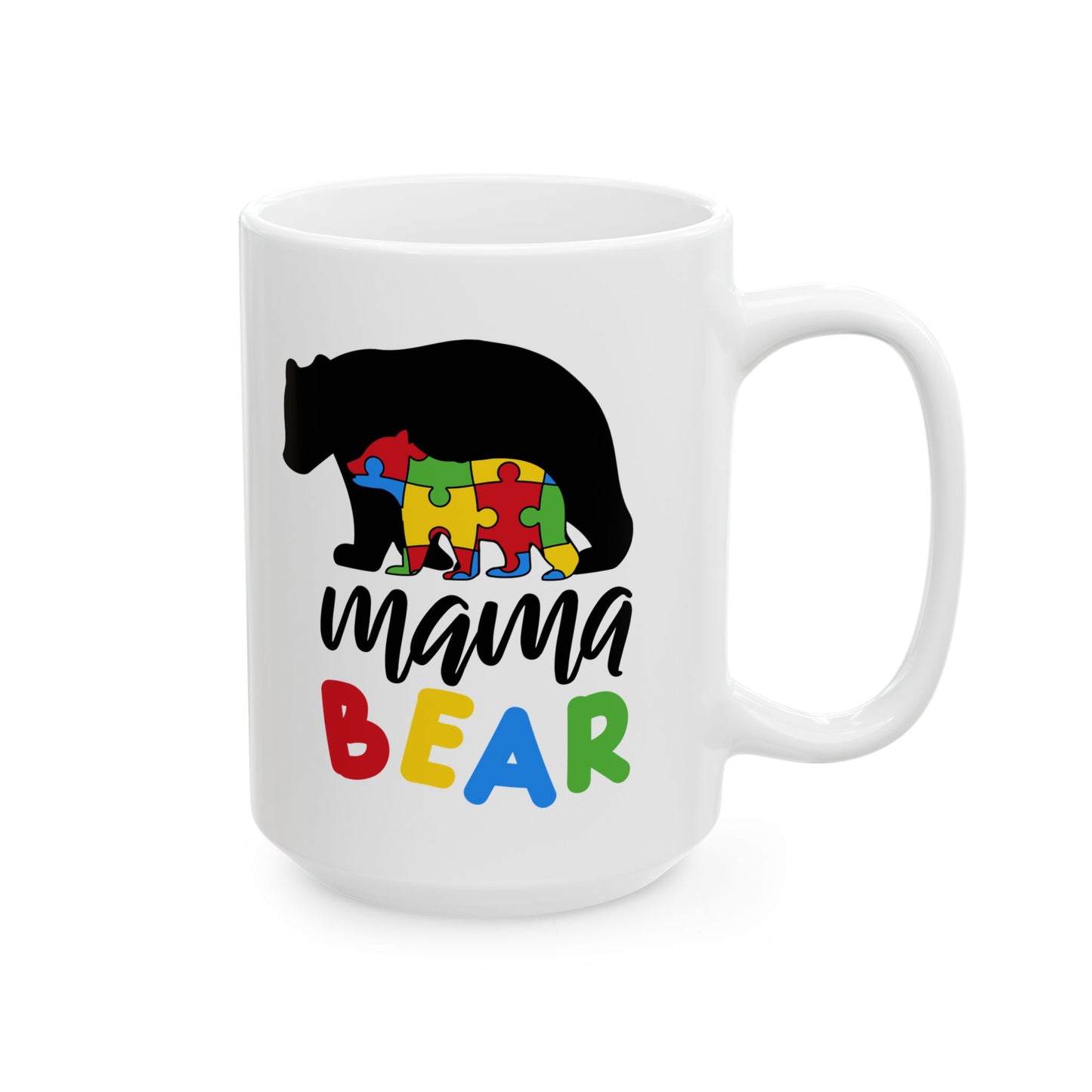Mama Bear - Accent Coffee Mug, 11oz