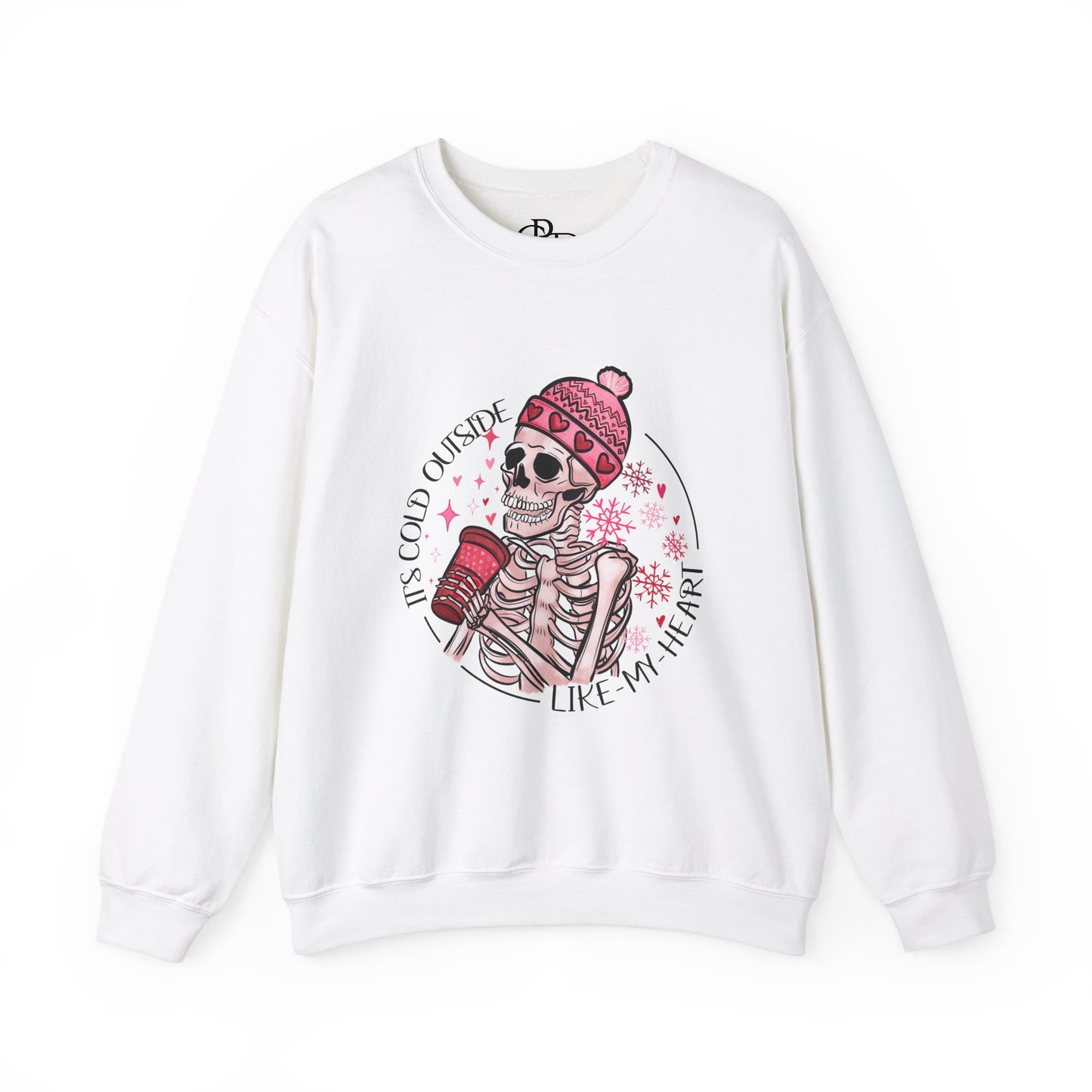 It's cold outside like my heart - Heavy Blend™ Crewneck Sweatshirt