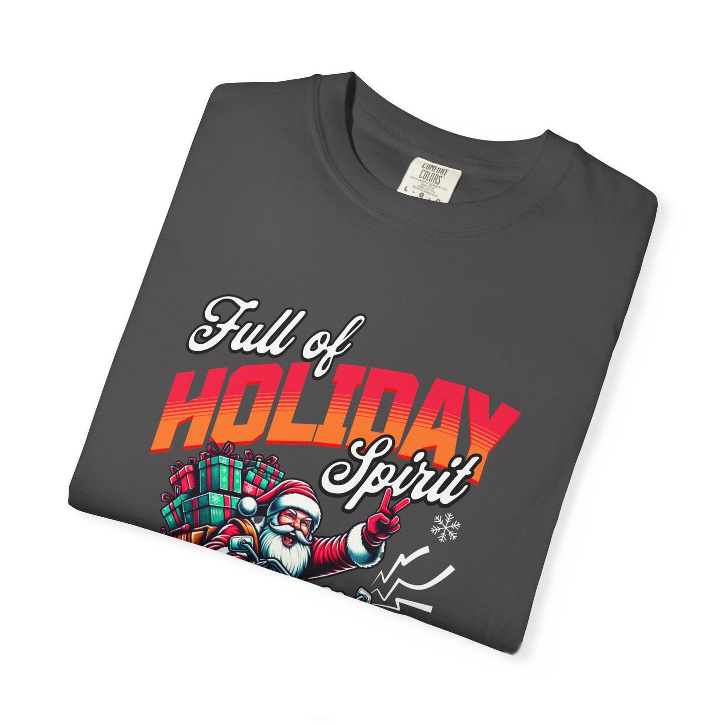 Santa Motorcycle T-Shirt