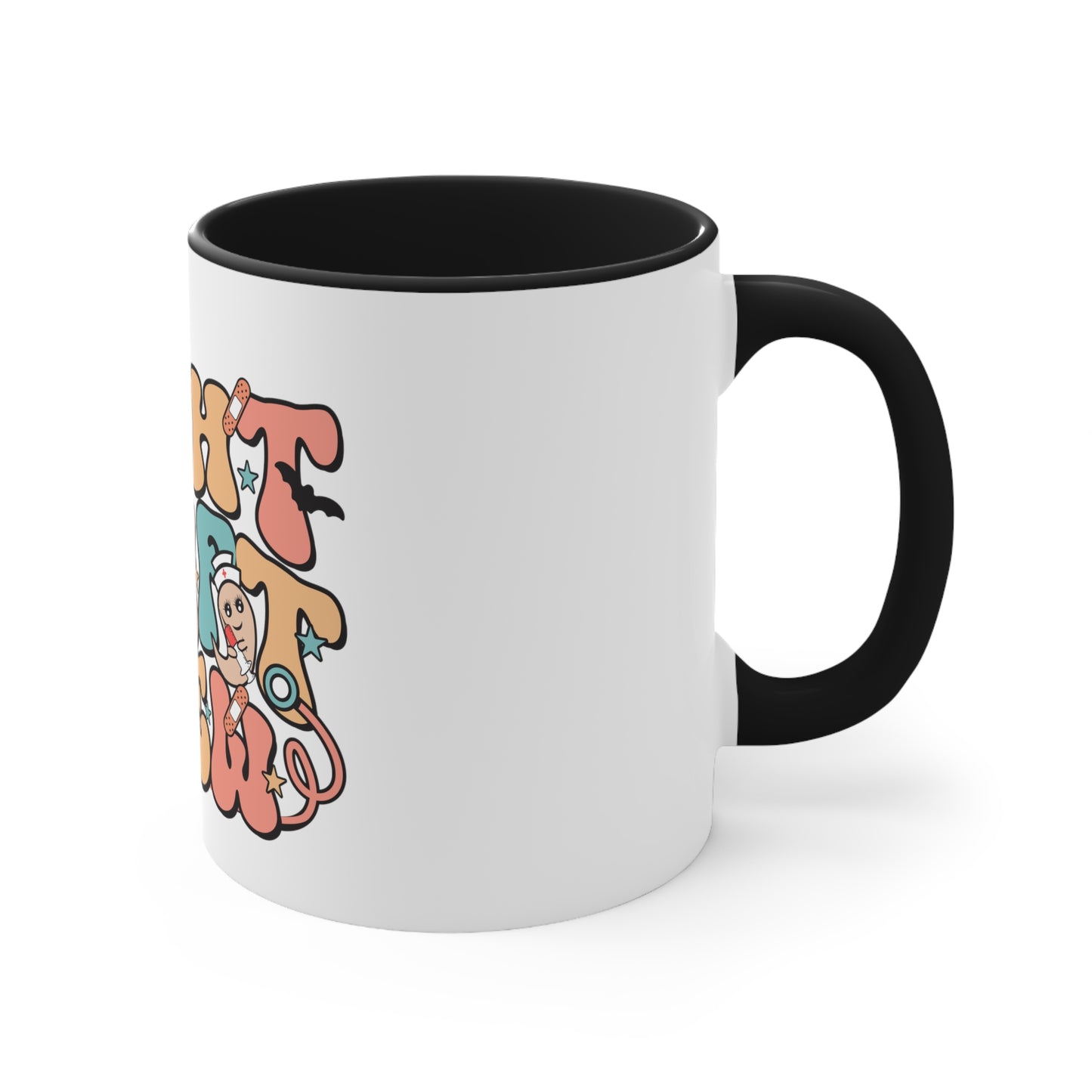 Night Shift Crew - Accent Coffee Mug, 11oz