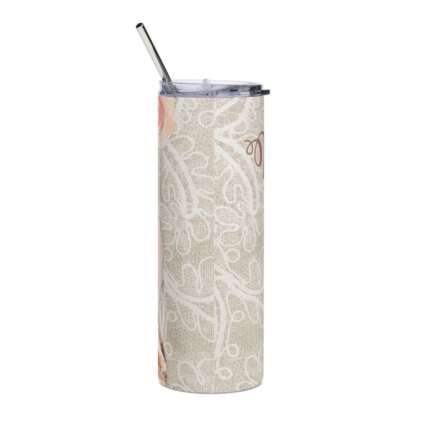 Bridal Stainless Steel Tumbler, Personalized Bride Gift, Wedding Drinkware, Bridal Party Favor, Engagement Party Essential