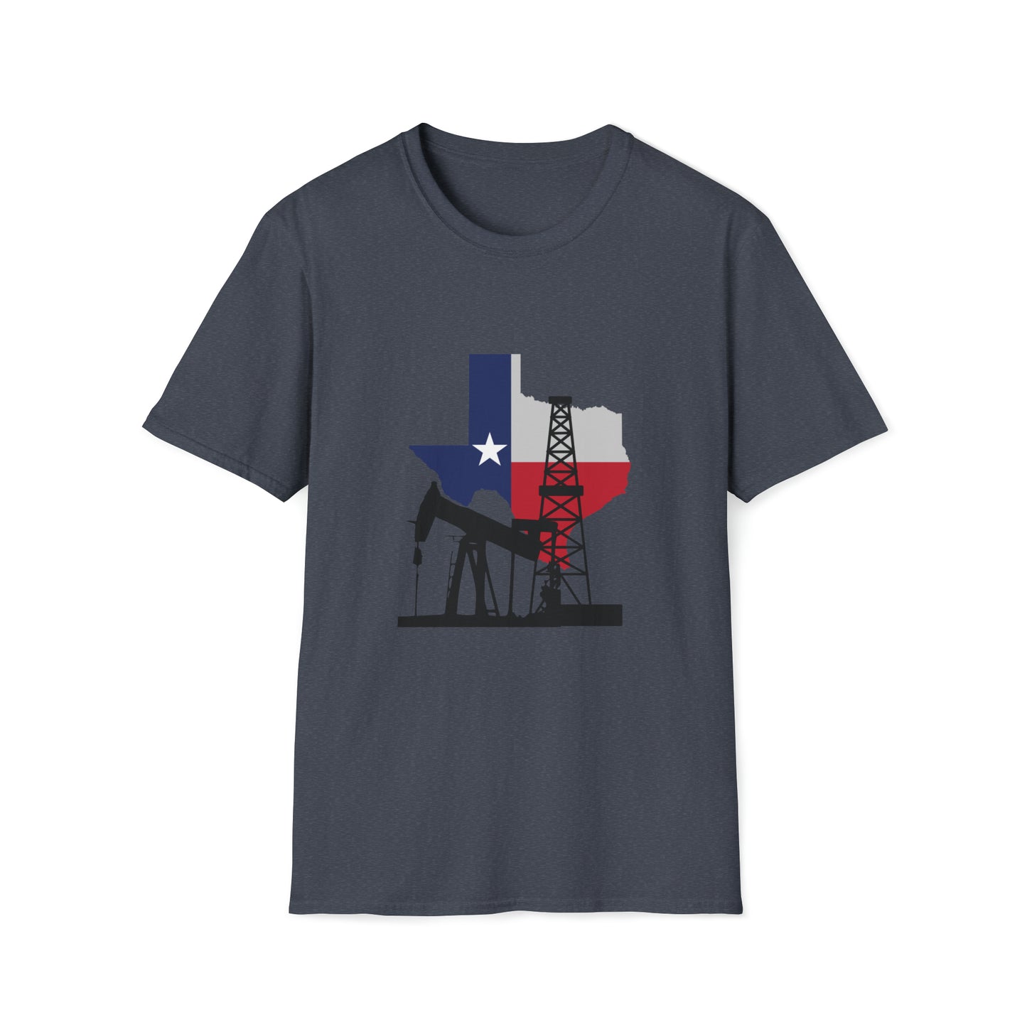 Texas Oilfield - Softstyle T-Shirt