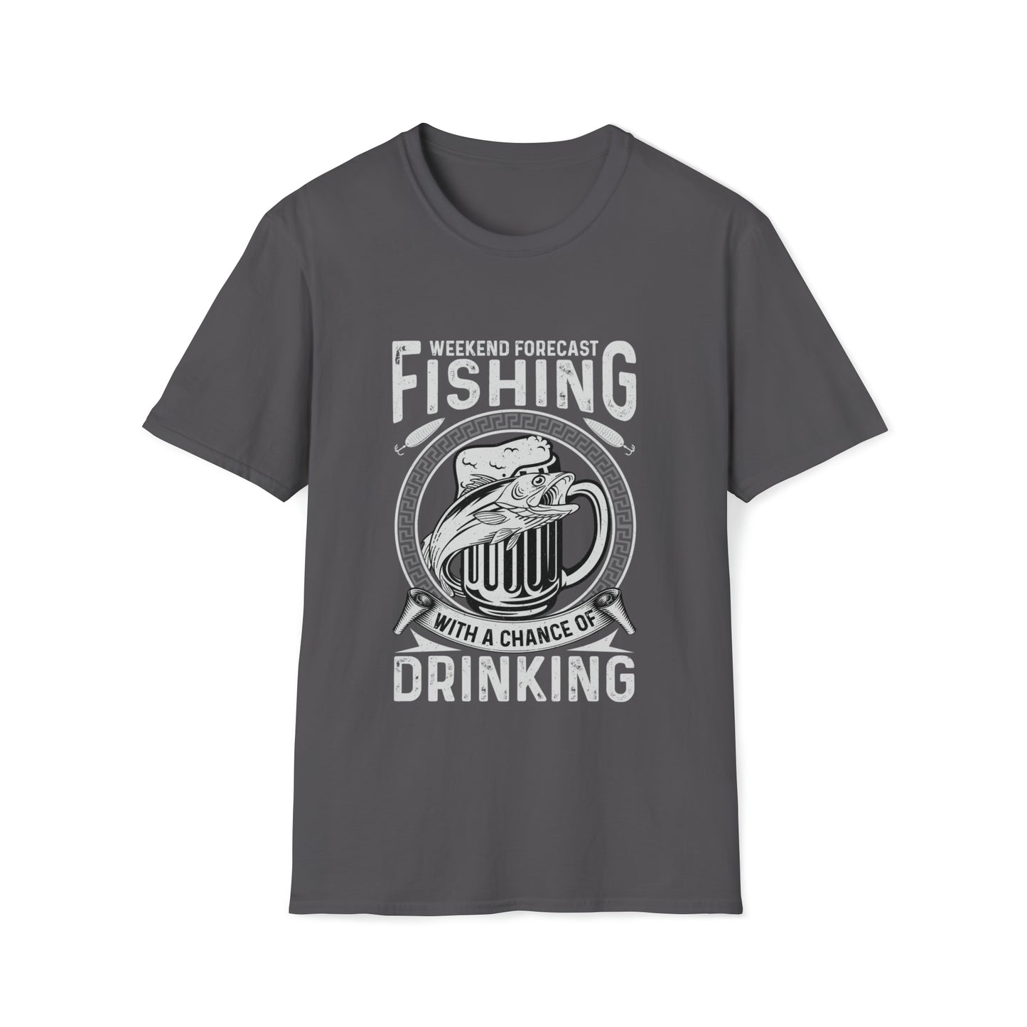 Weekend Fishing - Softstyle T-Shirt
