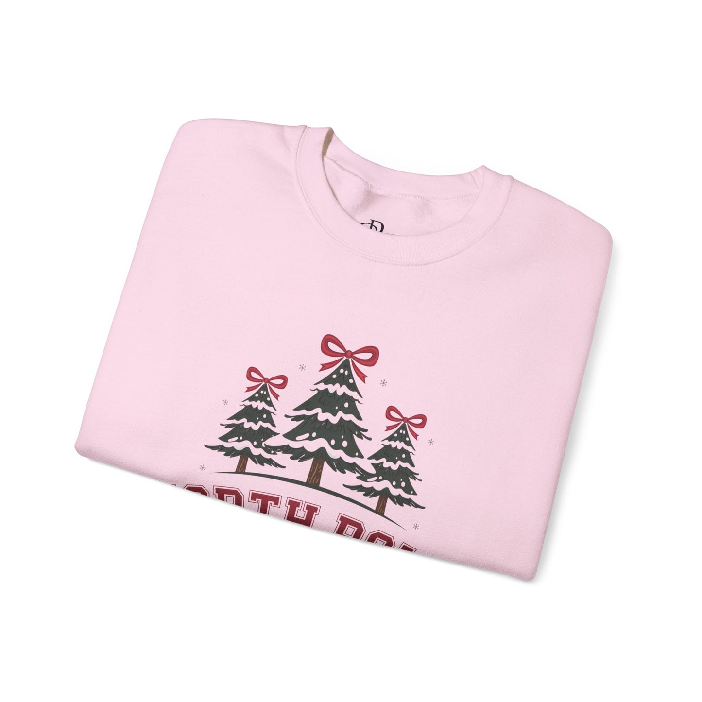 North Pole University Holiday Sweatshirt - Heavy Blend™ Crewneck