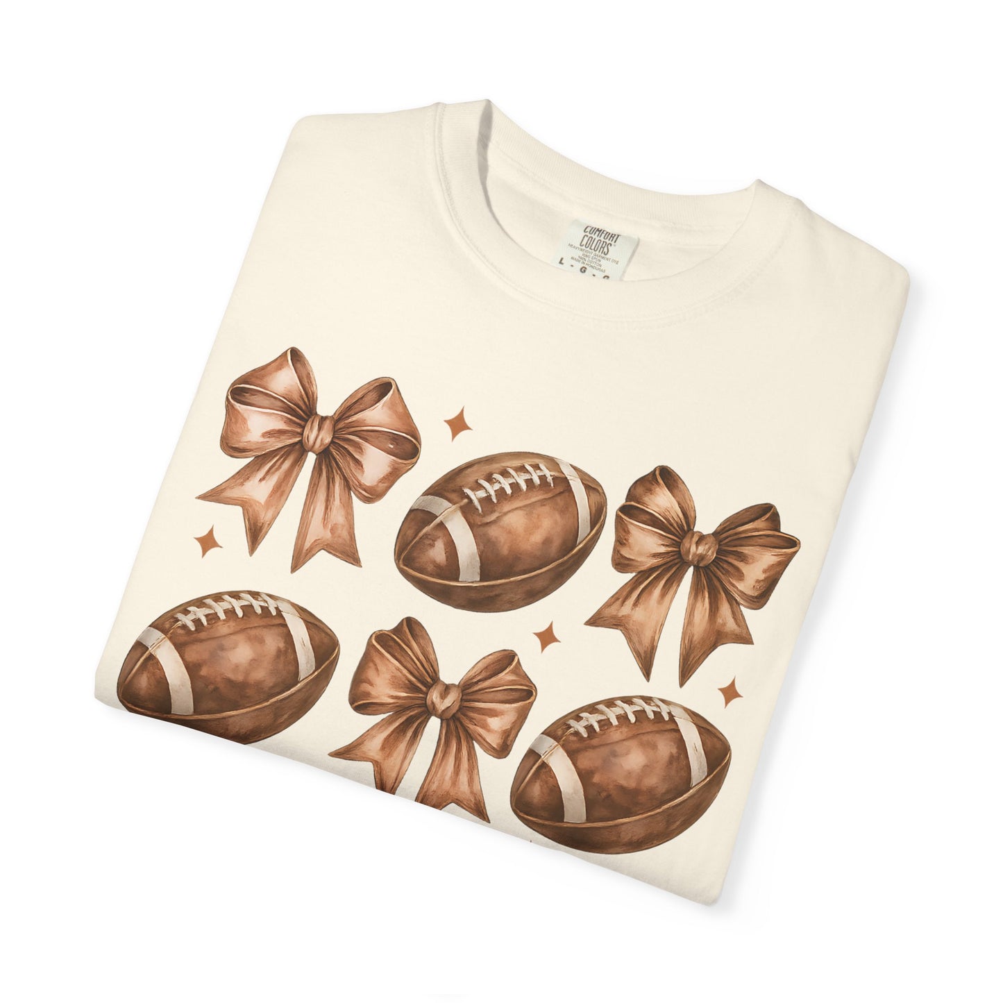Football Celebration T-Shirt, Unisex Garment-Dyed Tee, Fall Sports Apparel, Tailgate Shirt, Football Game Outfit, Casual Everyday Wear