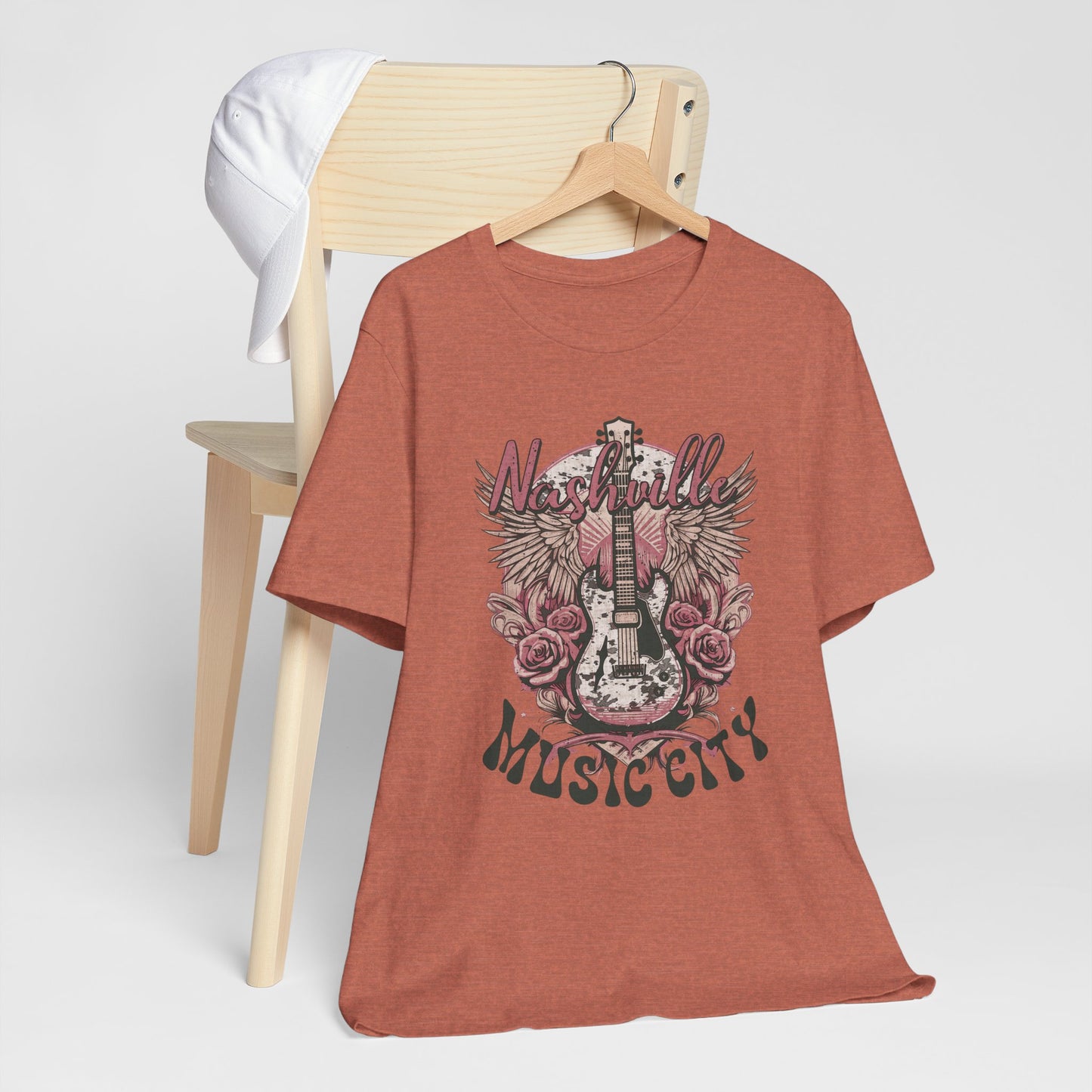Nashville Music City - Jersey Short Sleeve T-Shirt