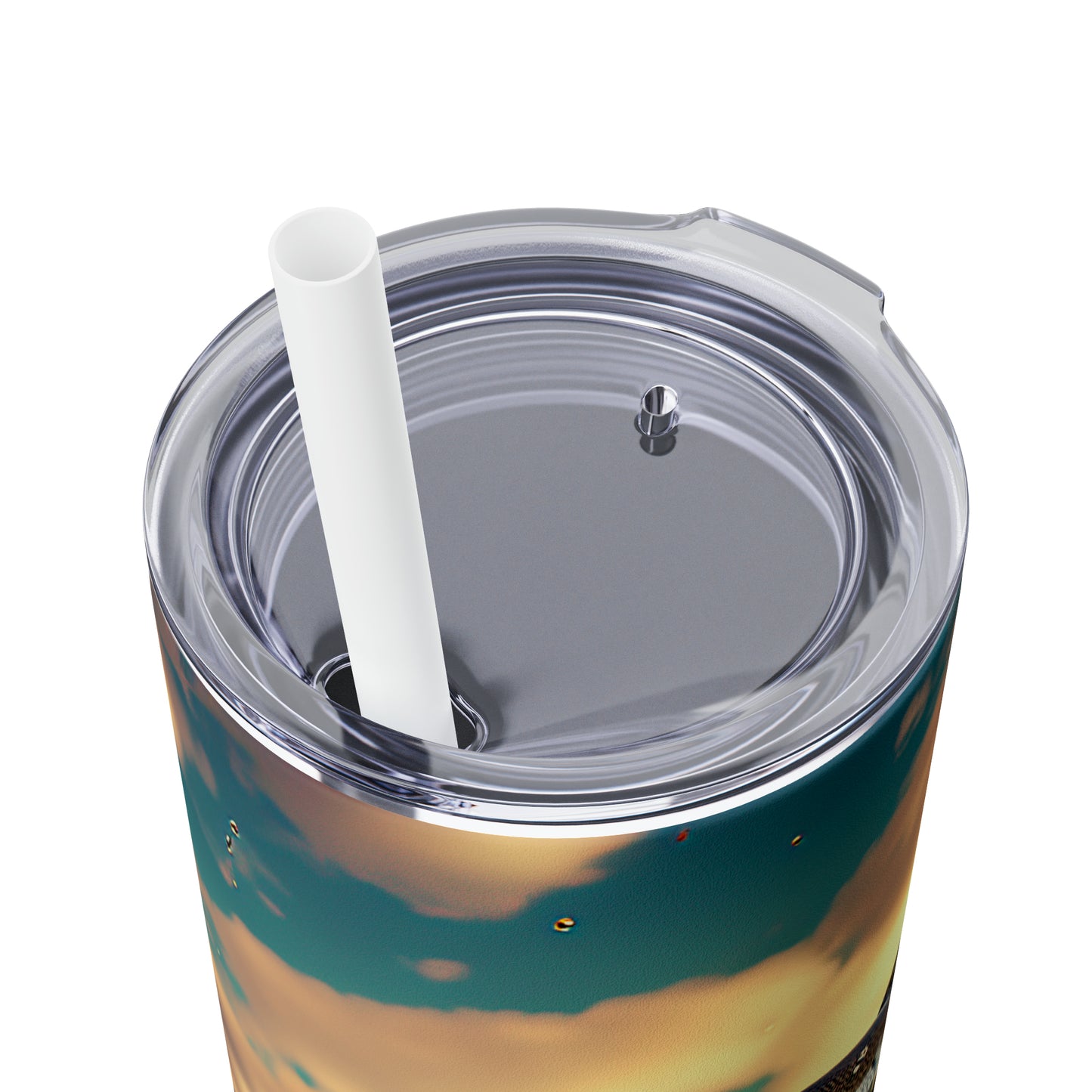 Trout - Skinny Tumbler with Straw, 20oz