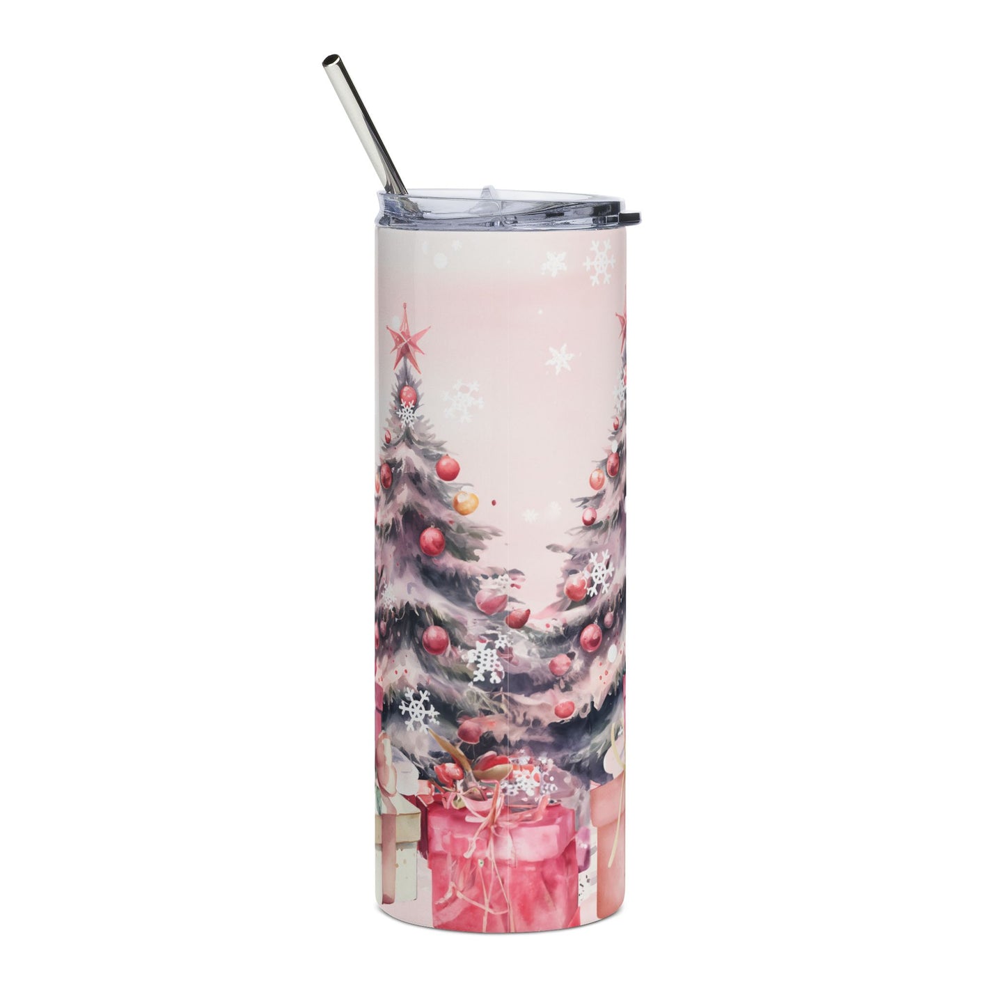 Christmas Snowman Tumbler, 20oz | Holiday Gift, Stainless Steel Travel Mug, Winter Drinkware, Seasonal Cup, Festive Beverage Container