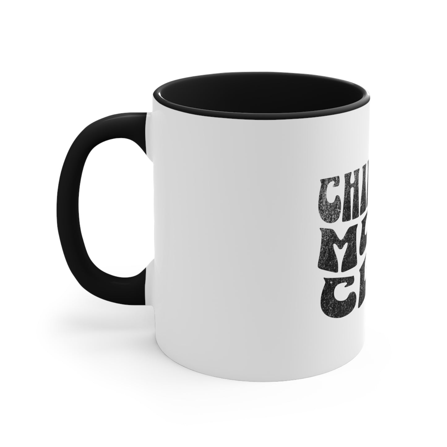 Chingona Moms Club - Accent Coffee Mug, 11oz