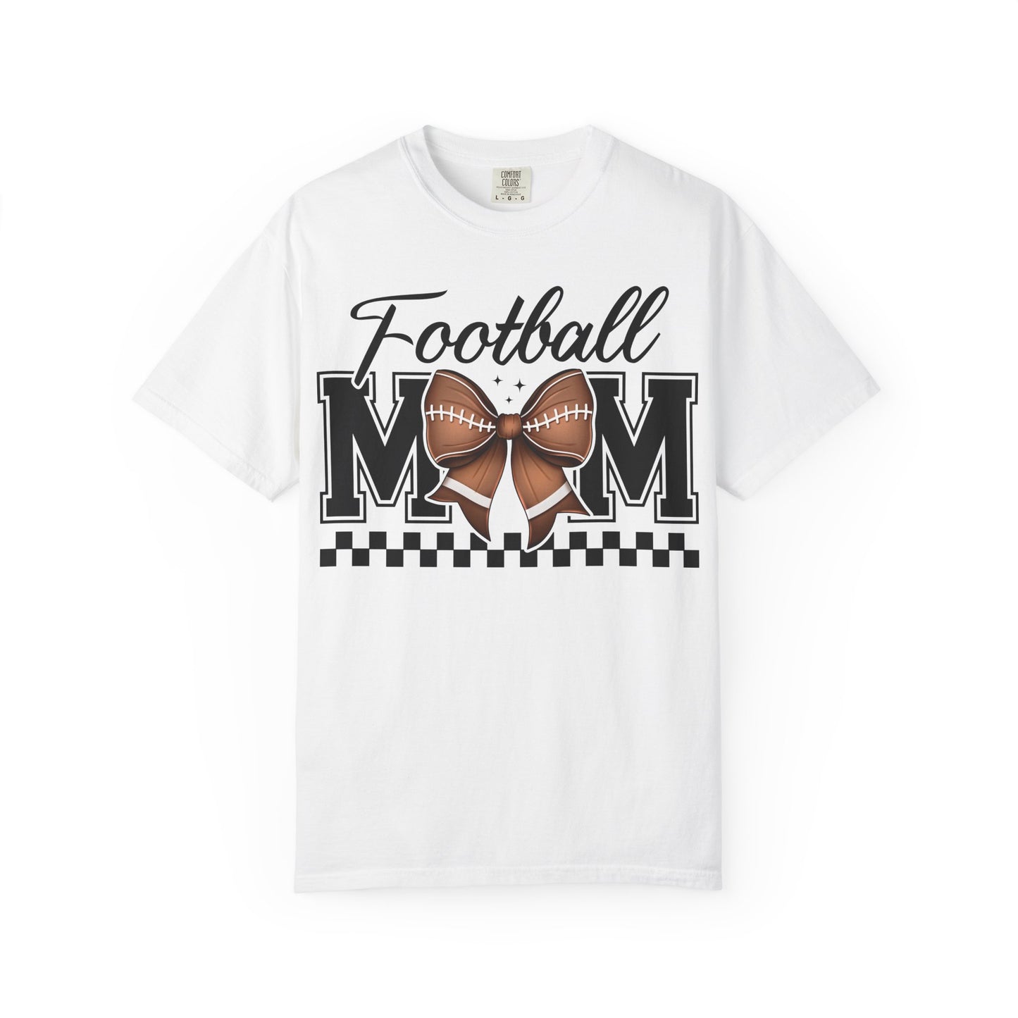 Football Mom Garment-Dyed T-Shirt | Unisex Tee for Sports Fans, Mother's Day Gift, Casual Wear, Game Day Style, Football Season