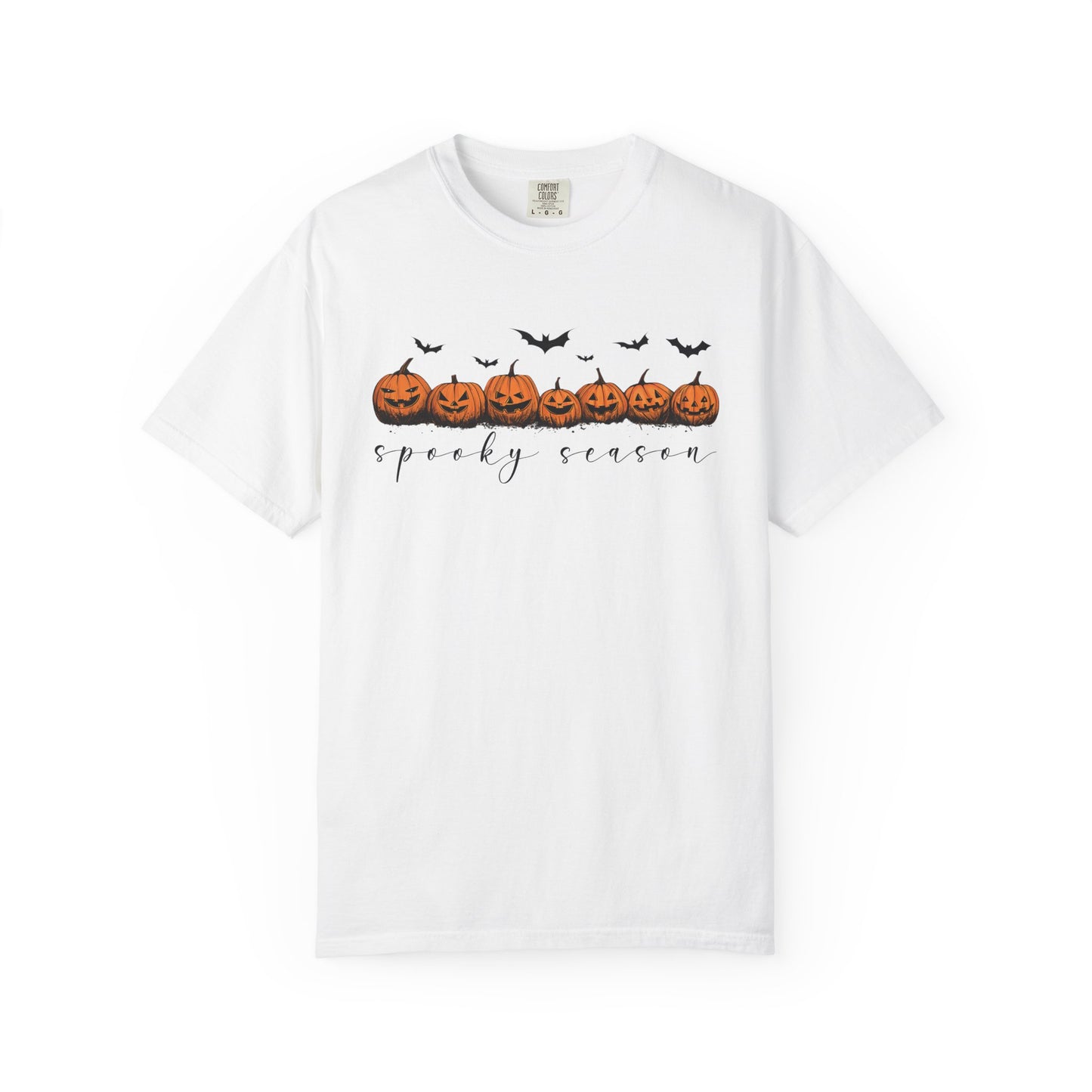 Halloween Pumpkin T-shirt, Spooky Season Tee, Unisex Shirt for Fall, Halloween Party Outfit, Autumn Fashion, Trick or Treat Top
