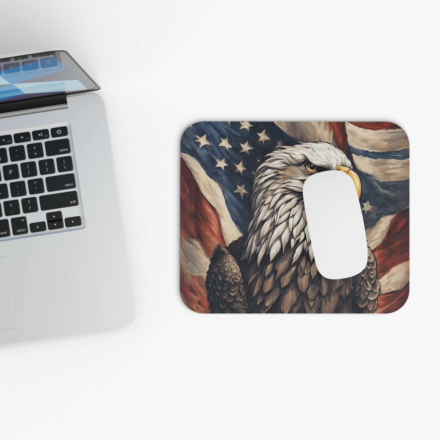 Patriotic Painting - Mouse Pad