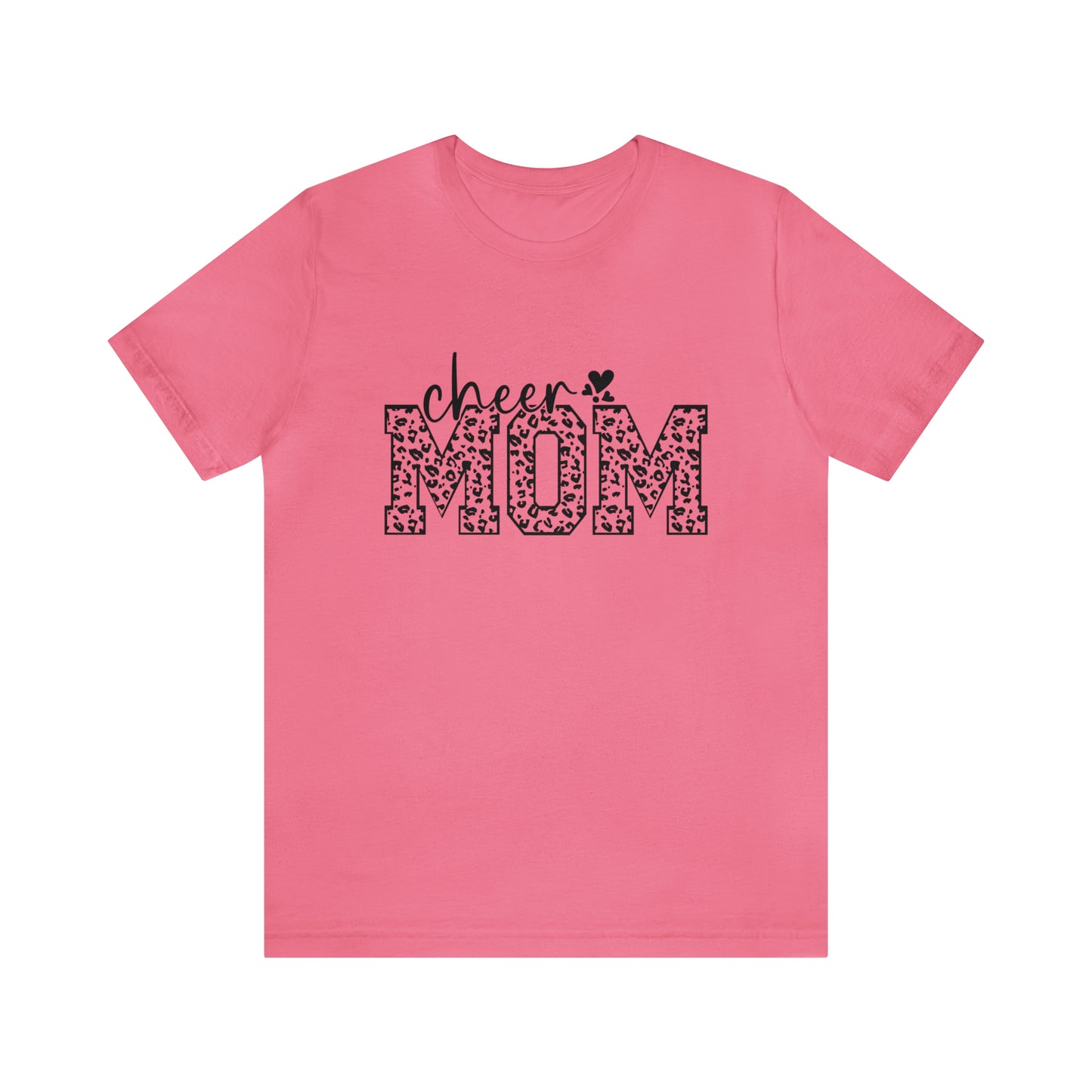 Cheer Mom Leopard - Jersey Short Sleeve T-Shirt