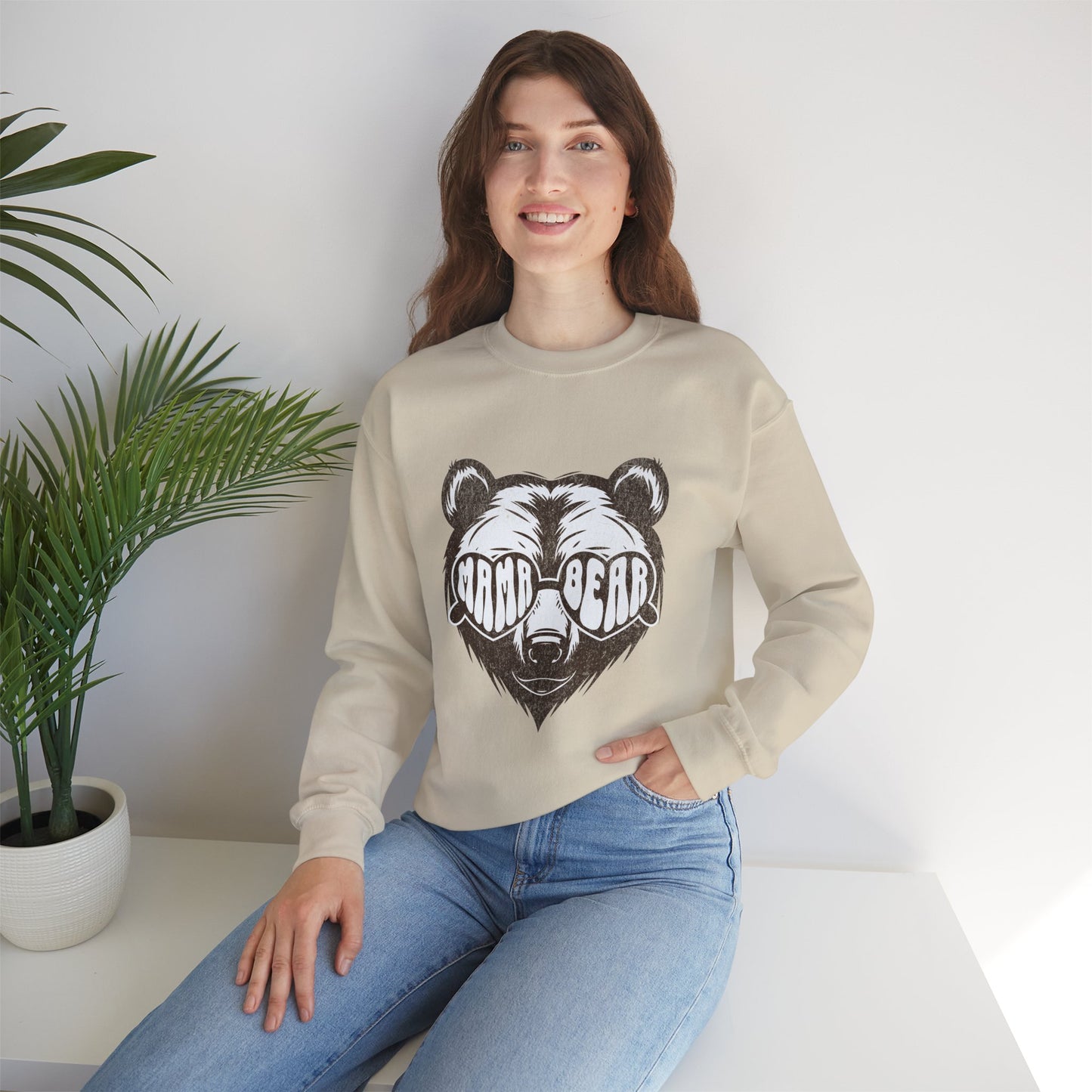 Mama Bear - Heavy Blend™ Crewneck Sweatshirt