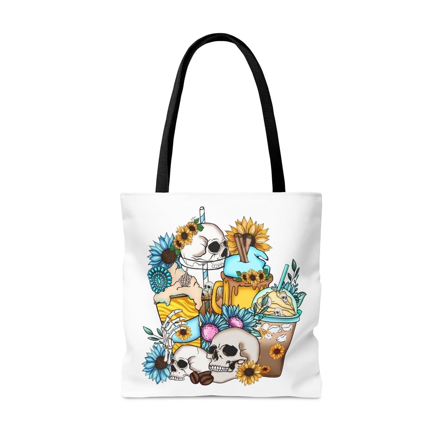 Skull and Coffee - Tote Bag Accessories