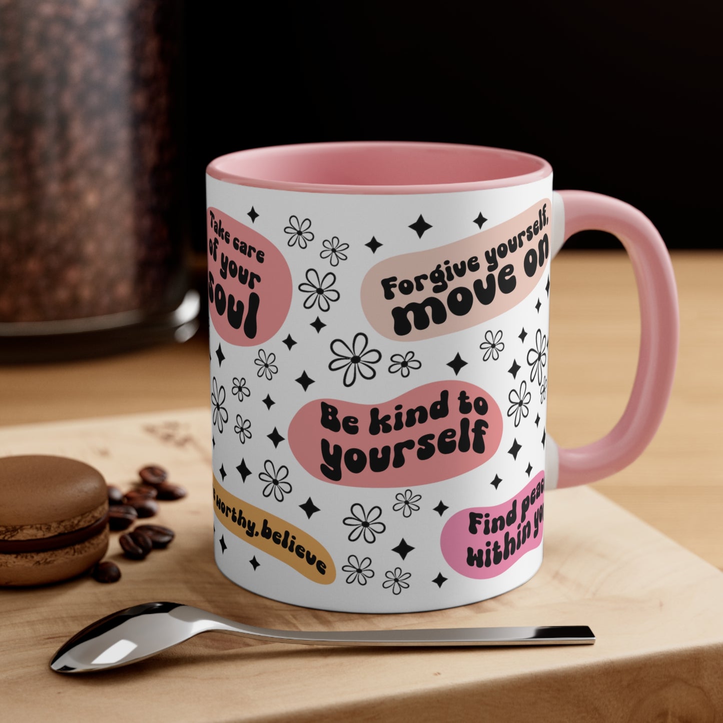 Christian Quotes - Accent Coffee Mug, 11oz