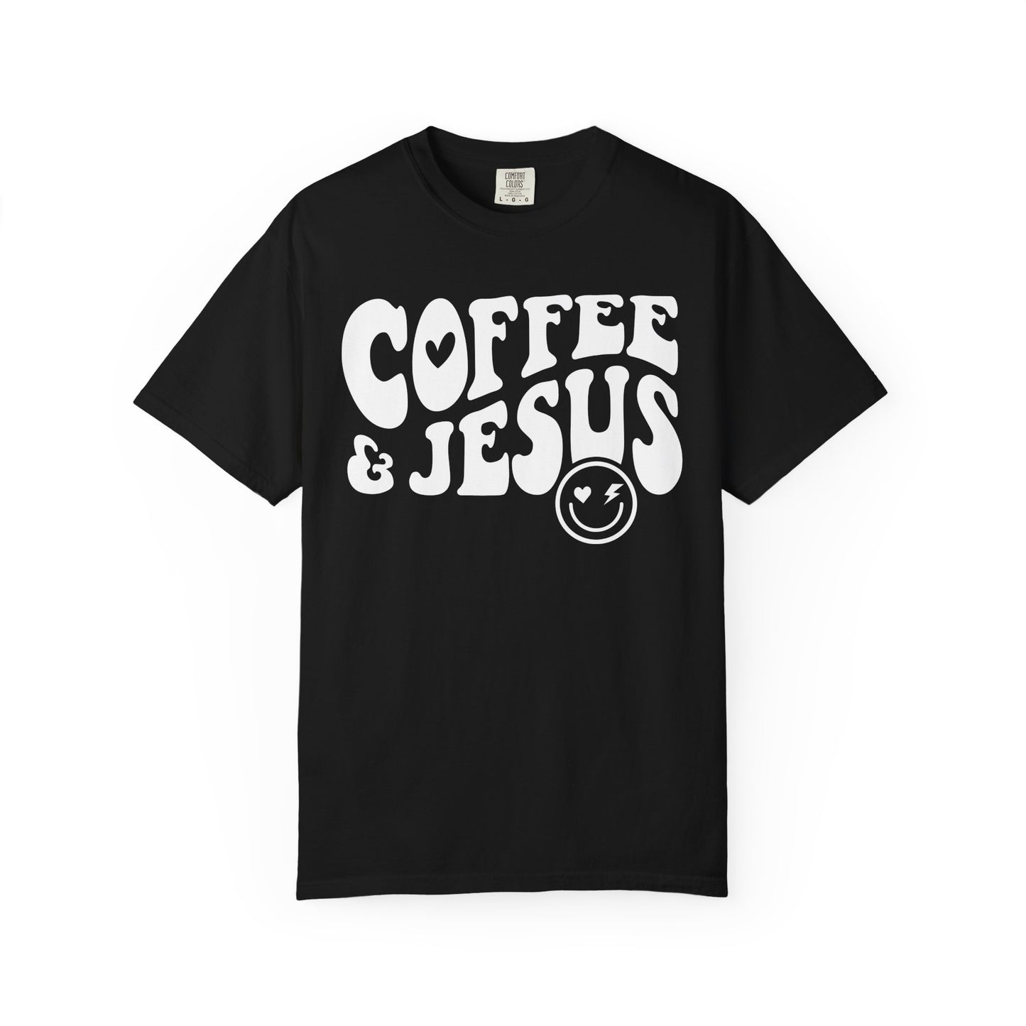 Coffee and Jesus - Jersey Short Sleeve T-Shirt