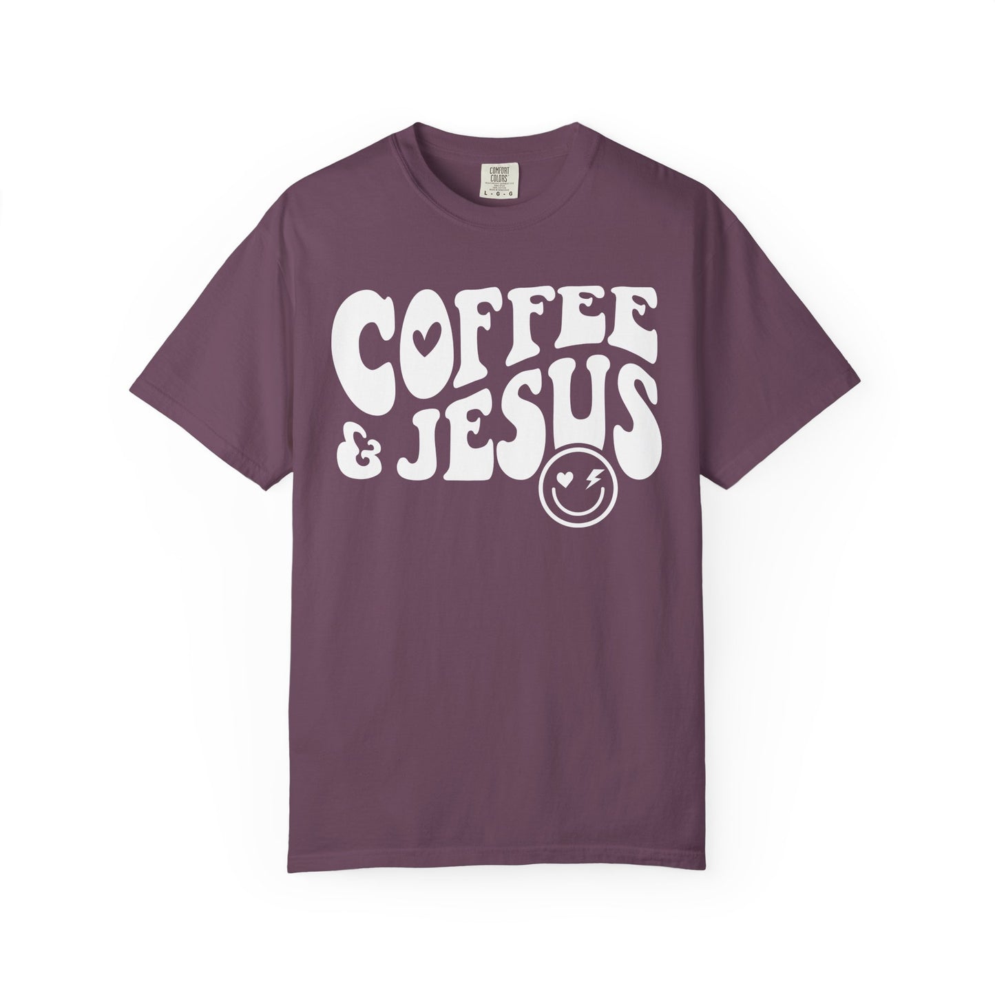 Coffee and Jesus - Jersey Short Sleeve T-Shirt