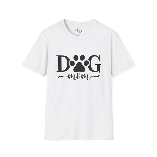 Dog Mom Softstyle T-Shirt - Perfect for Pet Lovers