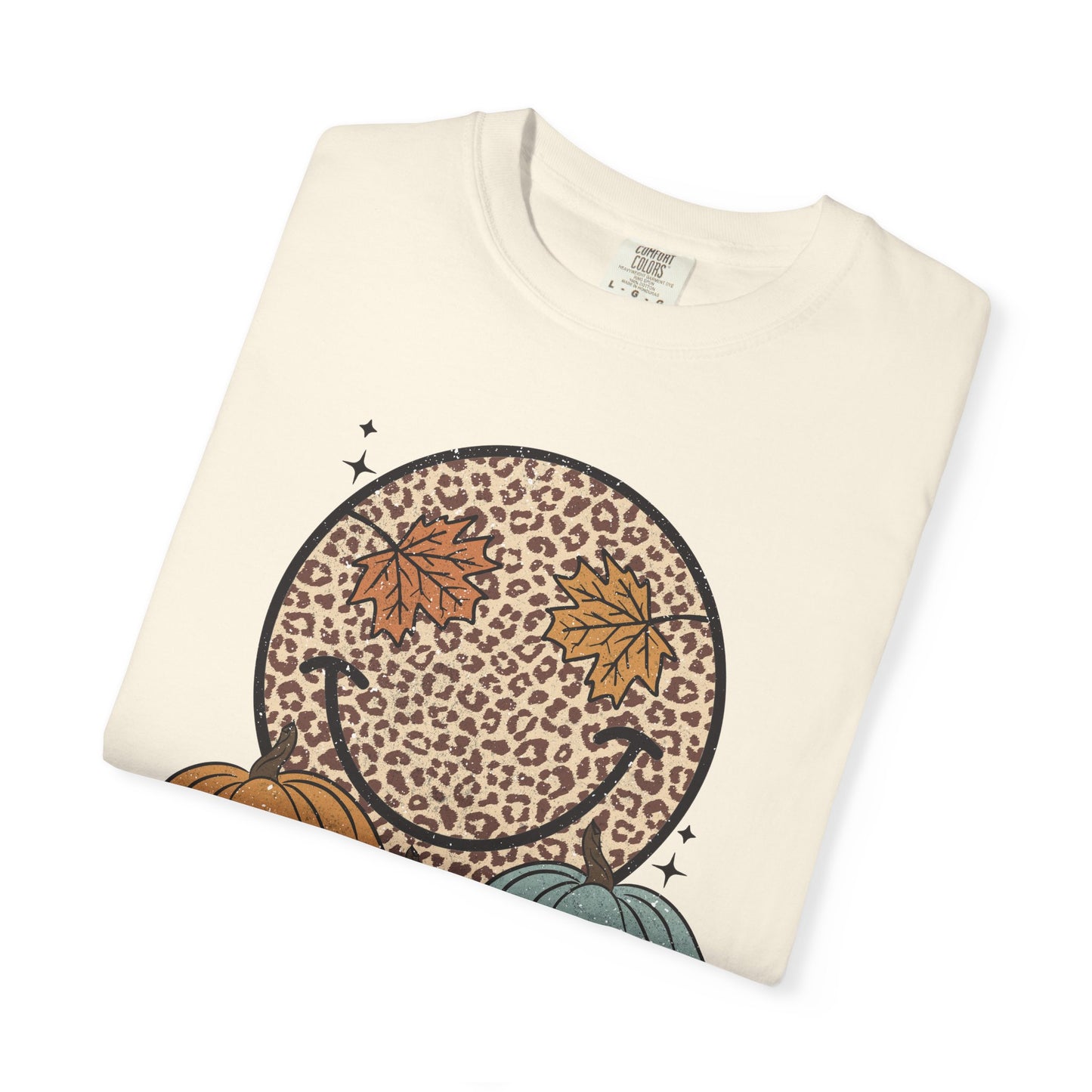 Fall Smiley Face Emoji Tee