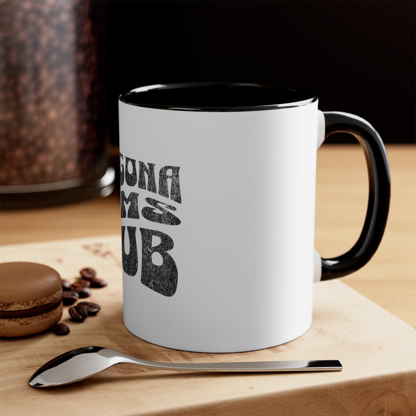 Chingona Moms Club - Accent Coffee Mug, 11oz