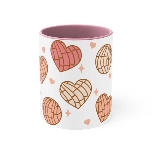 Concha Pastry - Accent Coffee Mug, 11oz